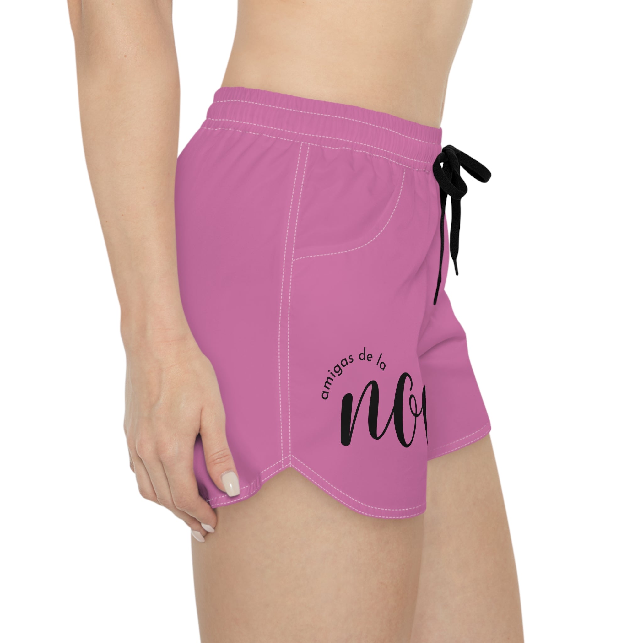 Bridesmaid 'Novia' Pink Lounge Shorts — Bachelorette & Wedding Party Sleepwear
