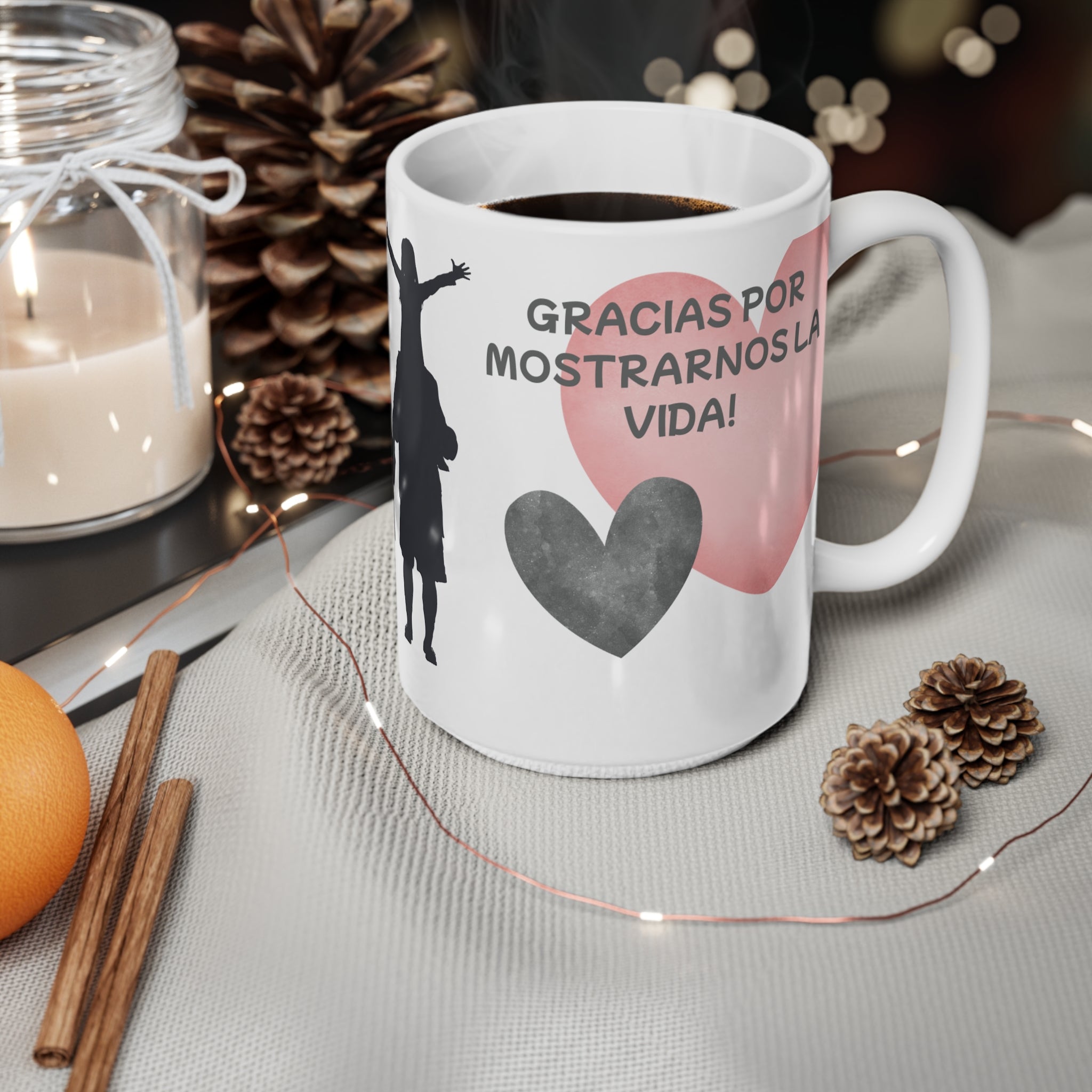 Taza Día del Padre "Feliz Día Papá" - De Toda la Familia (11oz/15oz)
