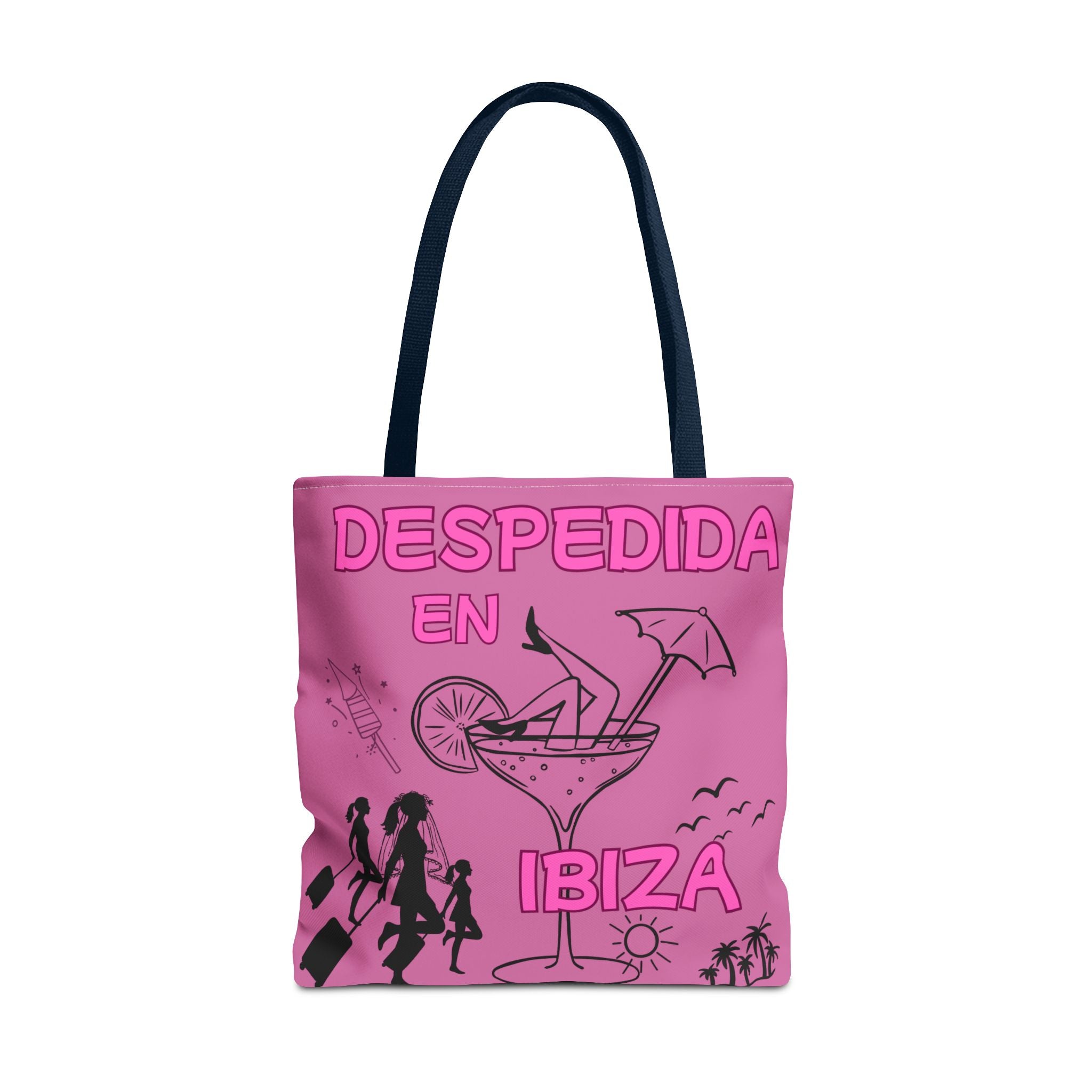 Bolso Tote "Despedida en Ibiza" Lila — Despedida de Soltera