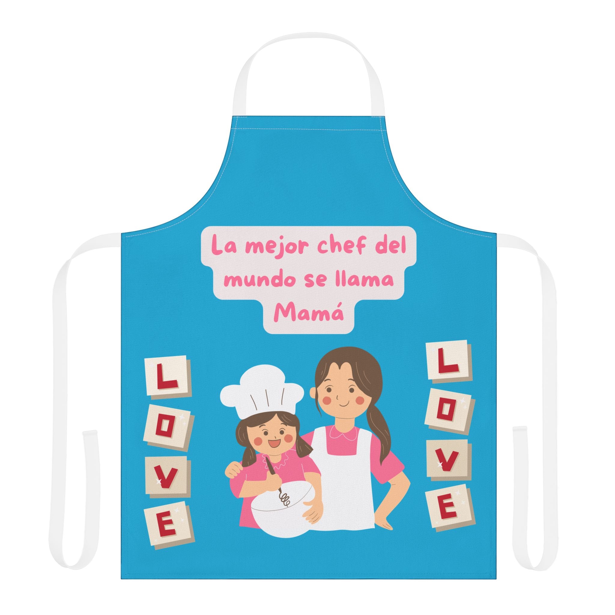 La mejor chef del mundo se llama Mamá Apron – Mother's Day Spanish Kitchen Gift