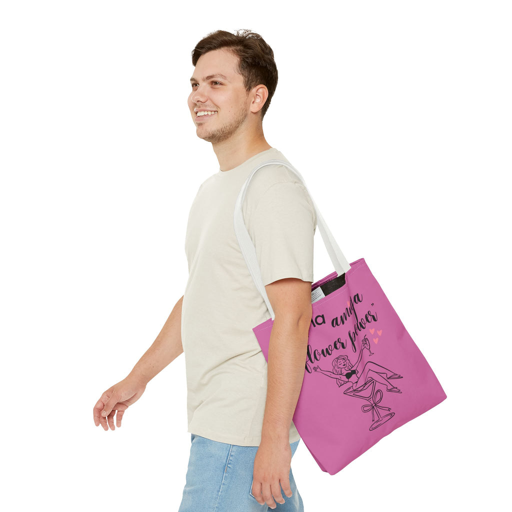 Tote Bag — 'Soy la amiga Flower Power' Bachelorette Bridal Party Tote
