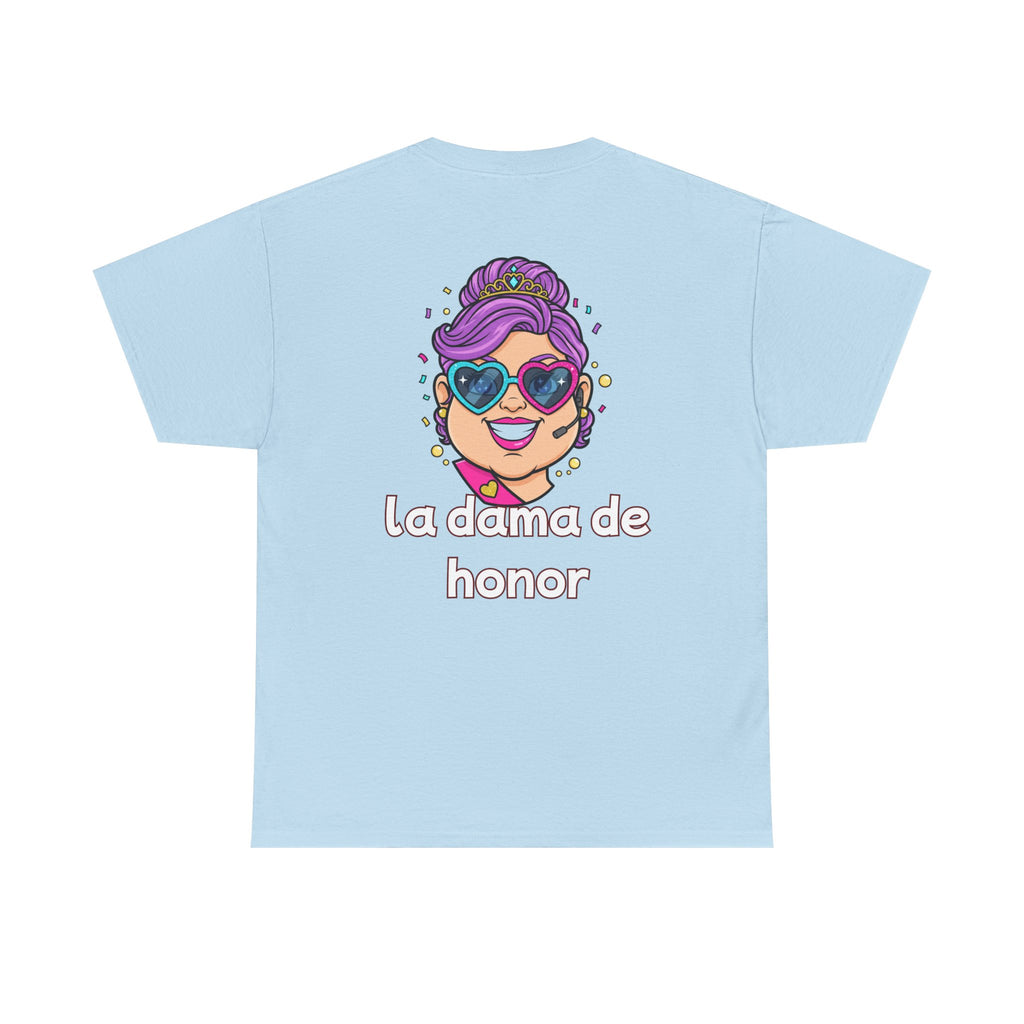 T‑Shirt — ¿Quién soy? / La dama de honor Bridesmaid Graphic Tee