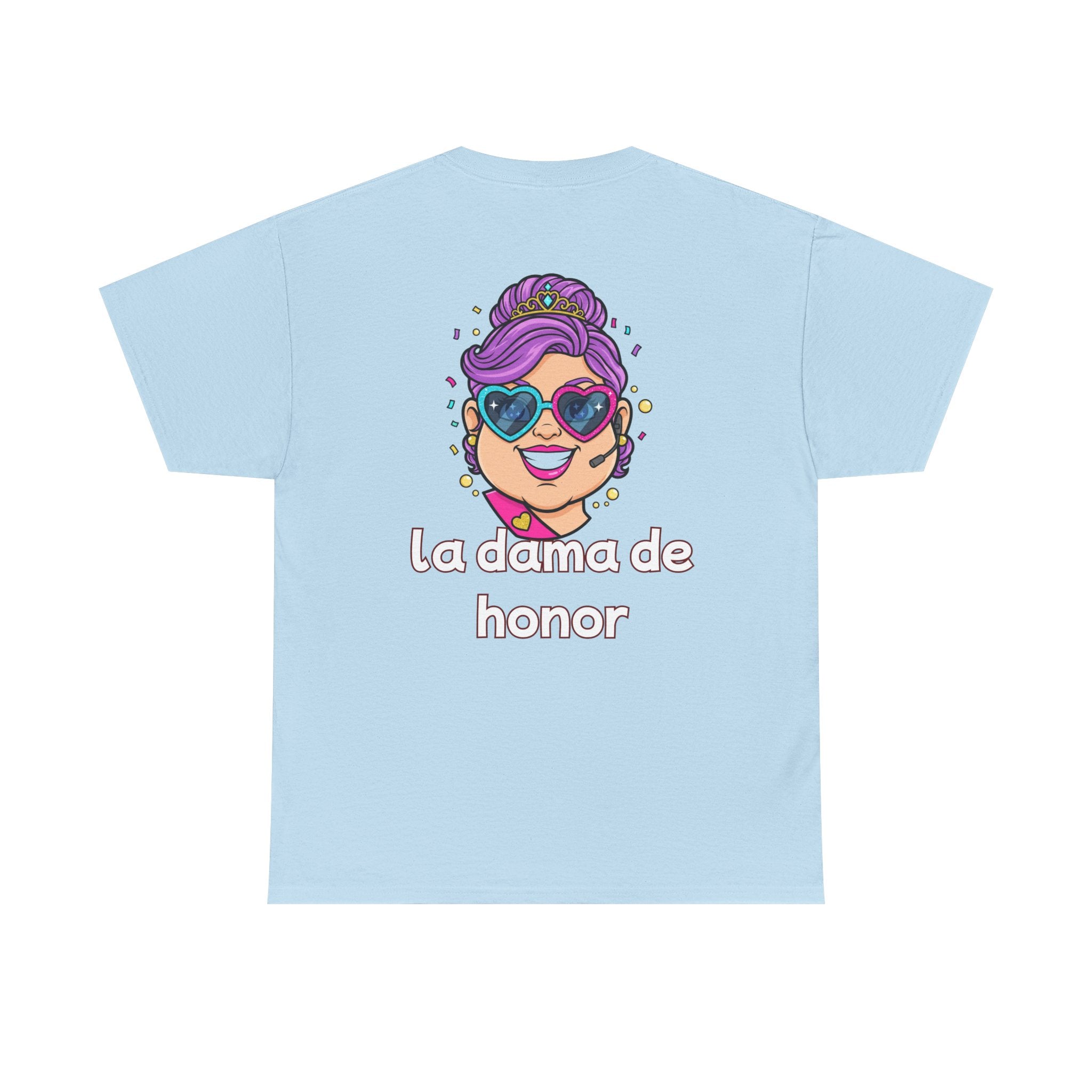 T‑Shirt — ¿Quién soy? / La dama de honor Bridesmaid Graphic Tee