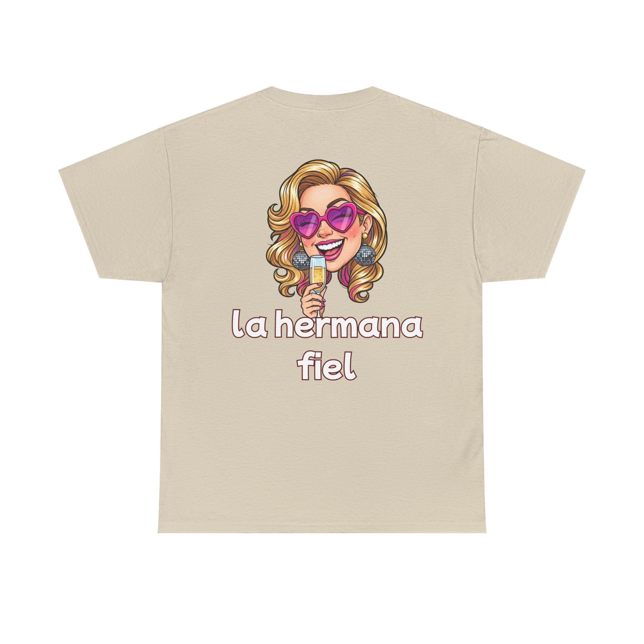 T-Shirt — "¿Quién soy? / la hermana fiel" Smiley Spanish Graphic Tee