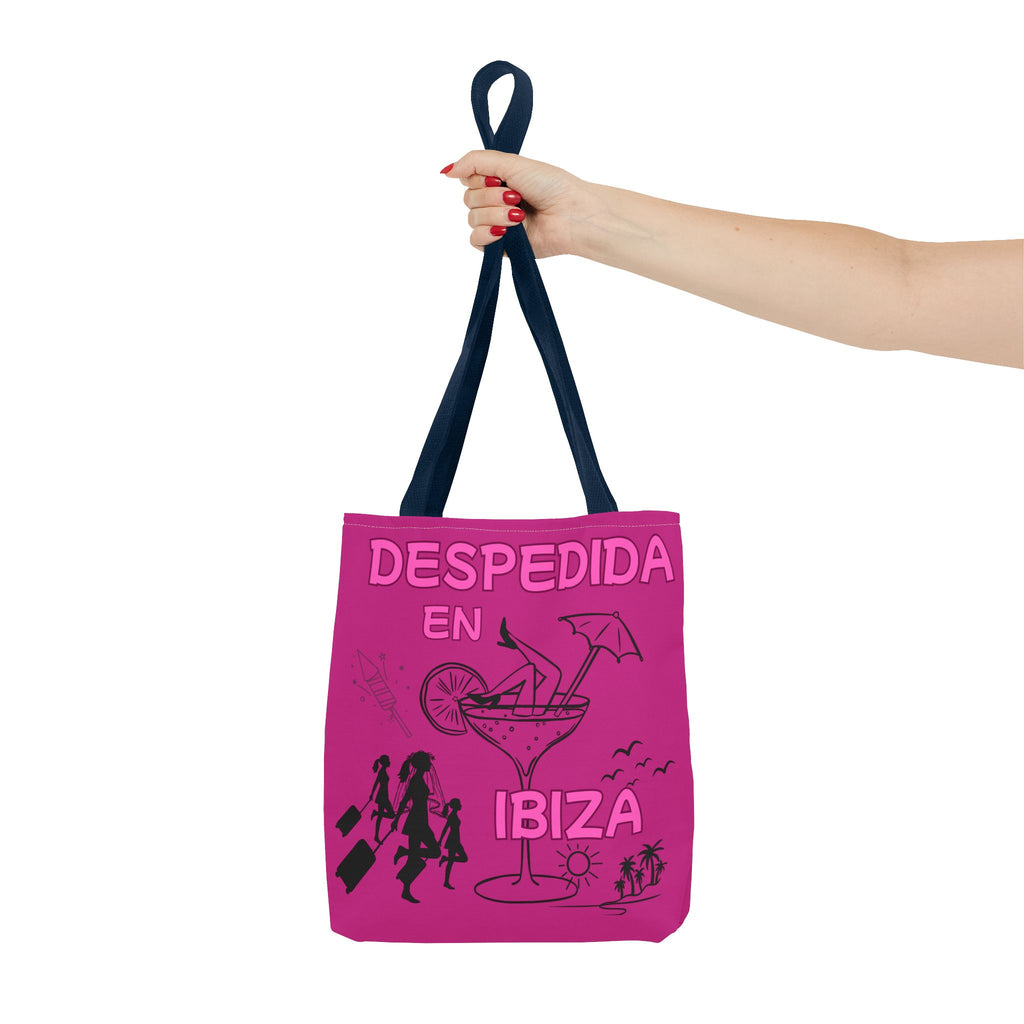 Bolso Tote "Despedida en Ibiza" Rosa — Despedida de Soltera