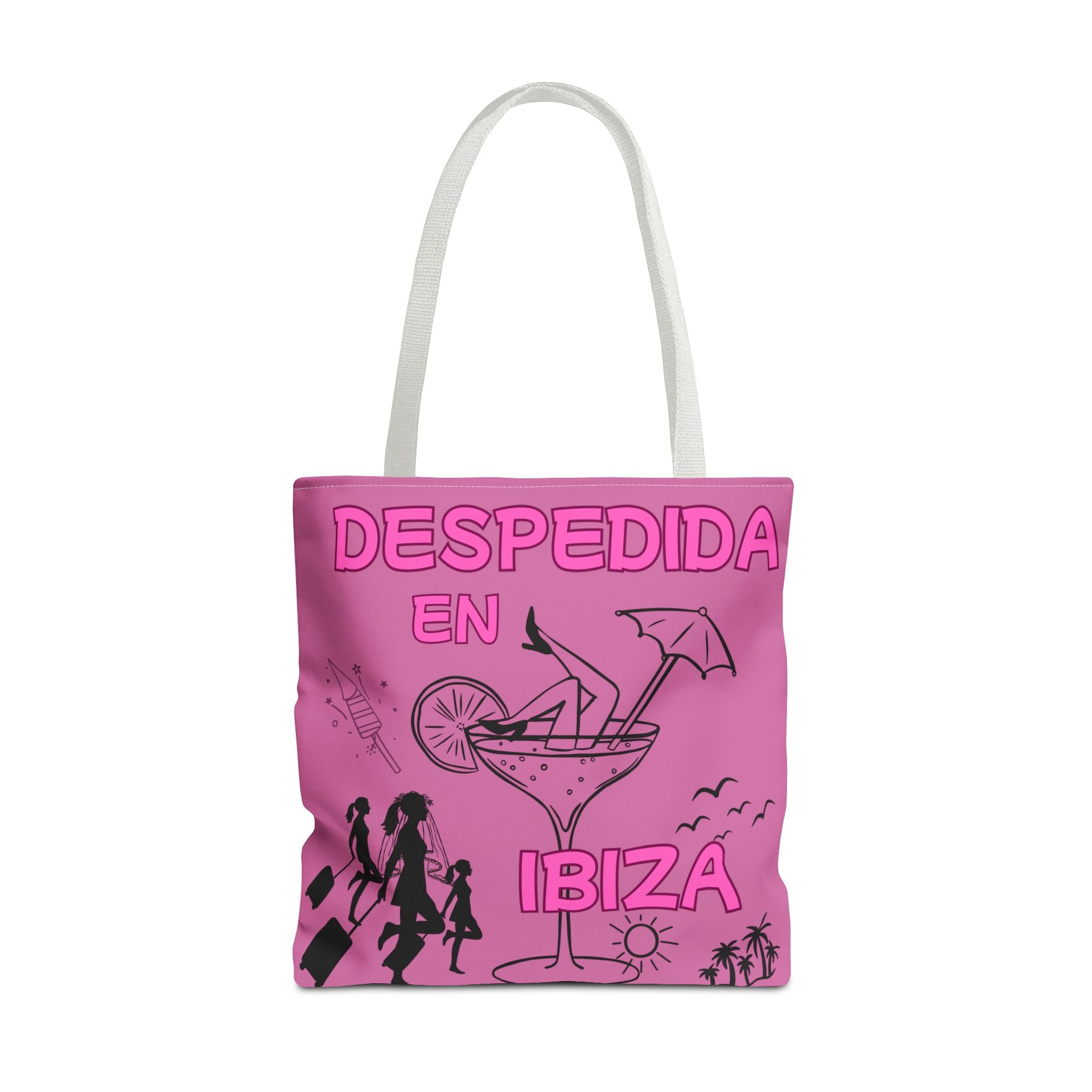 Bolso Tote "Despedida en Ibiza" Lila — Despedida de Soltera