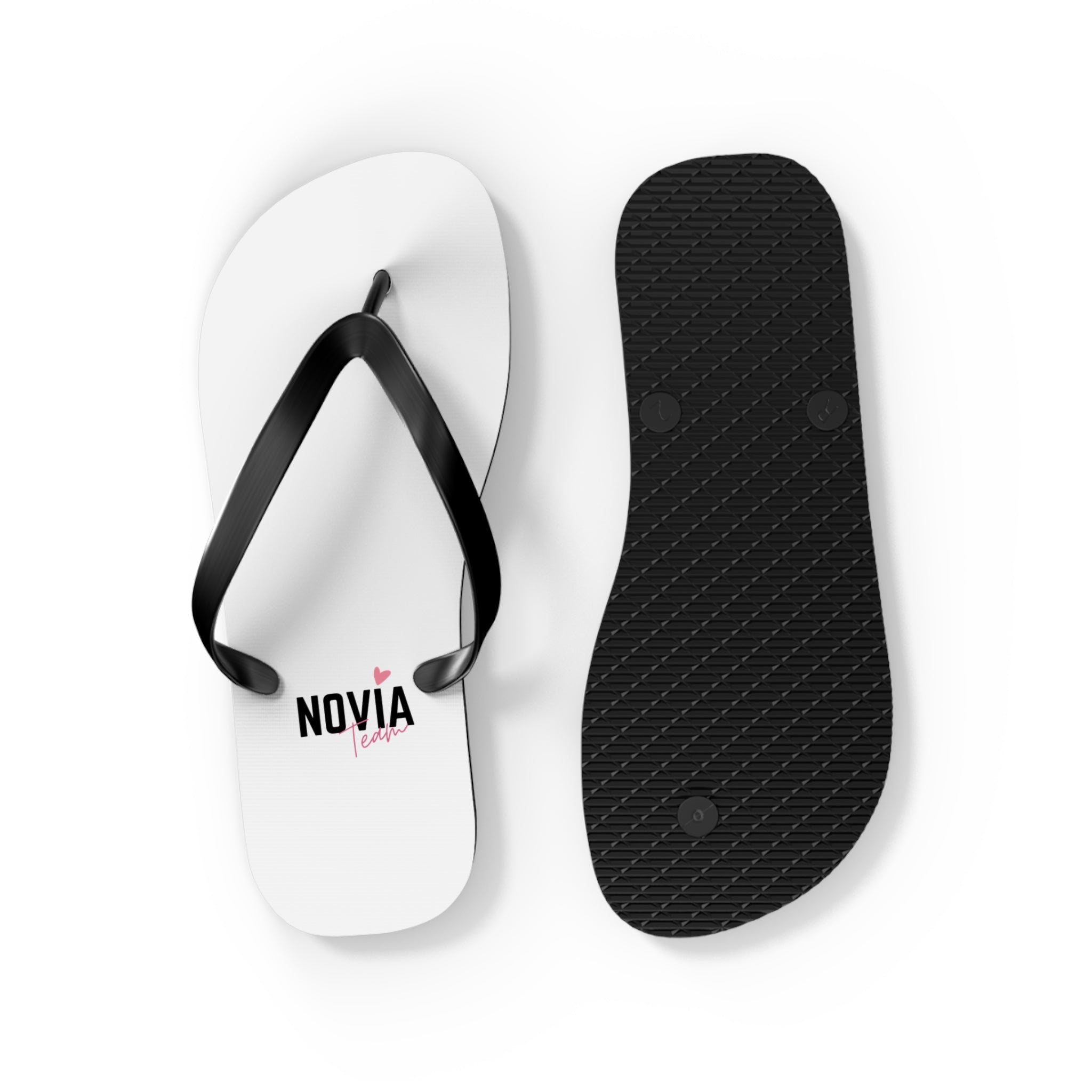 Chanclas NOVIA Team — Sandalias de Playa con Corazón Rosa