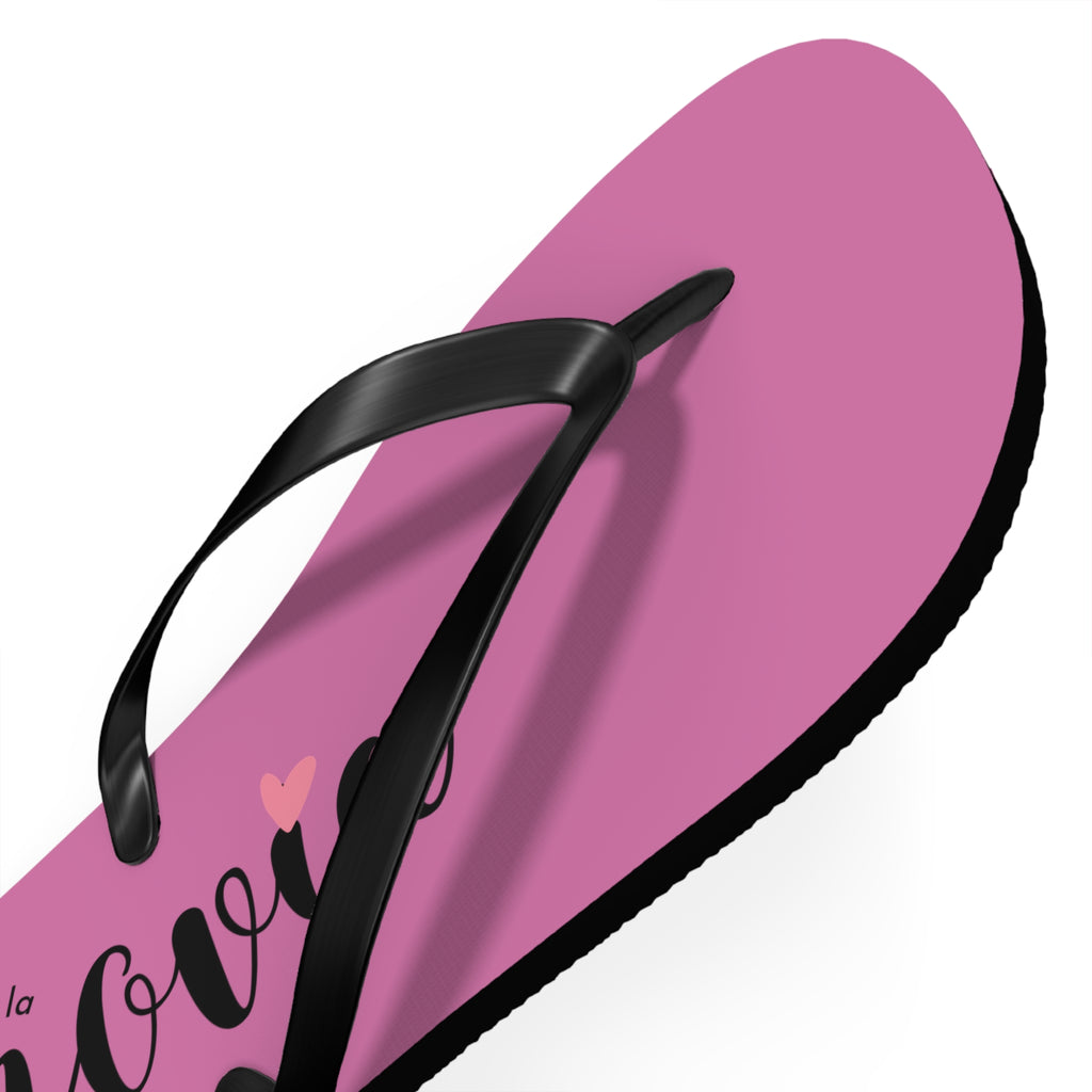 Chanclas Rosas Personalizadas ‘Megan’ — Sandalias de Playa con Nombre