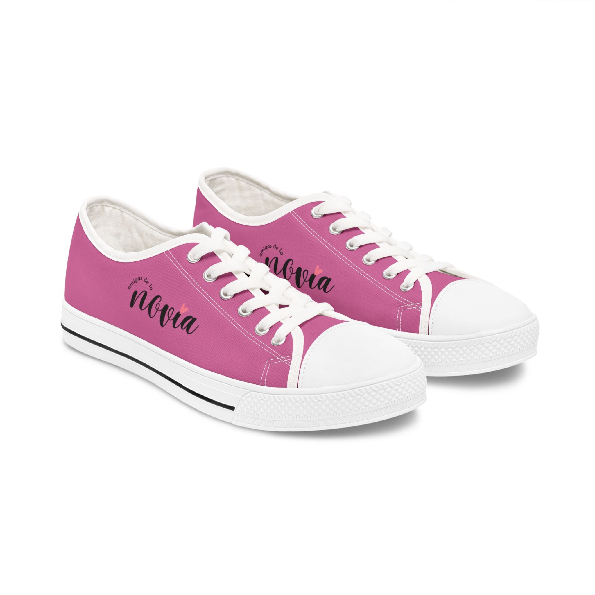 Zapatillas Rosa amigas de la Novia — Zapatos Despedida de Soltera y Boda