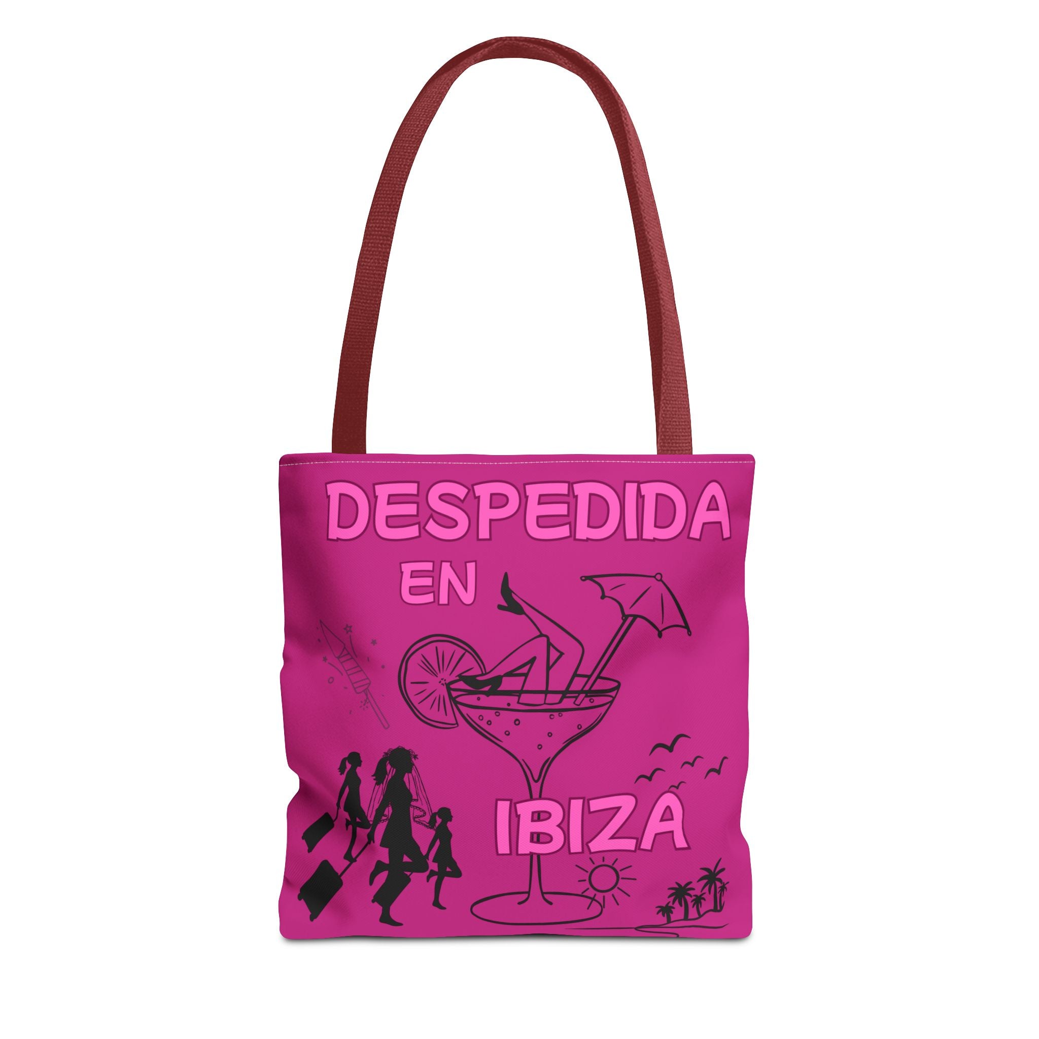 Bolso Tote "Despedida en Ibiza" Rosa — Despedida de Soltera