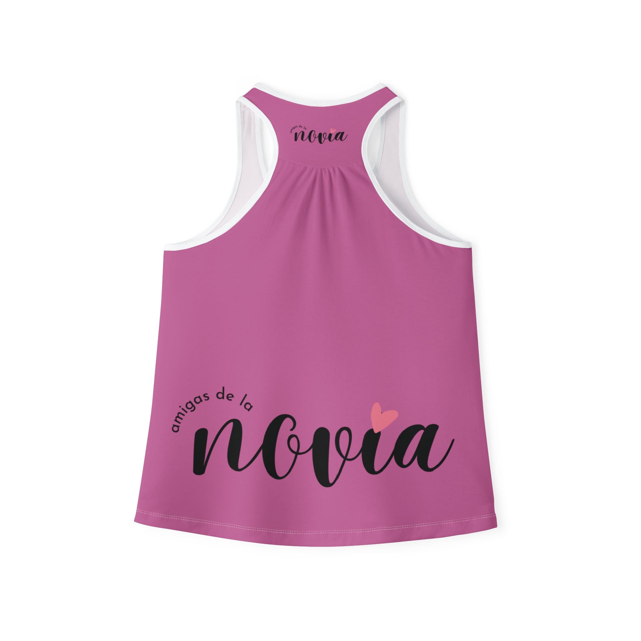Camiseta de Tirantes — "Soy la Amiga, Dímelo Tú" Despedida de Soltera (Rosa)