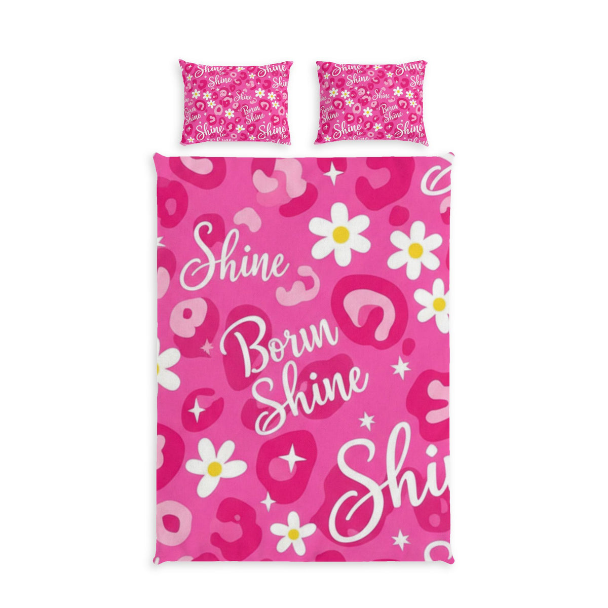 Nórdico Leopardo Fucsia · Born to Shine