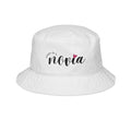 Novia Embroidered Bucket Hat — Bridal Bachelorette Wedding Party Accessory