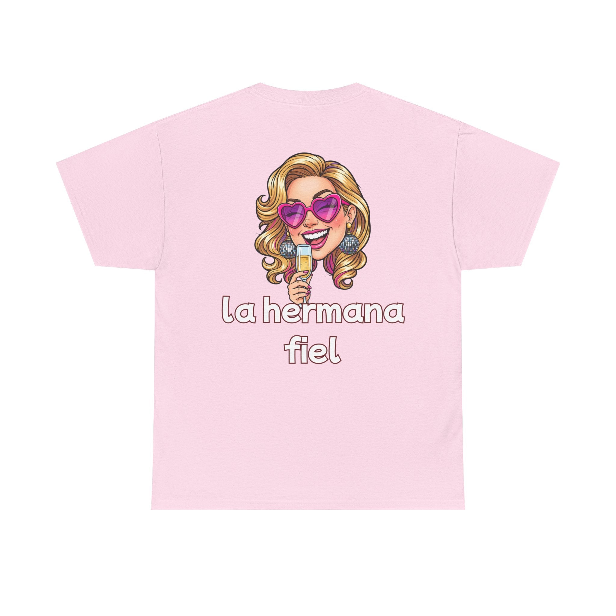 T-Shirt — "¿Quién soy? / la hermana fiel" Smiley Spanish Graphic Tee