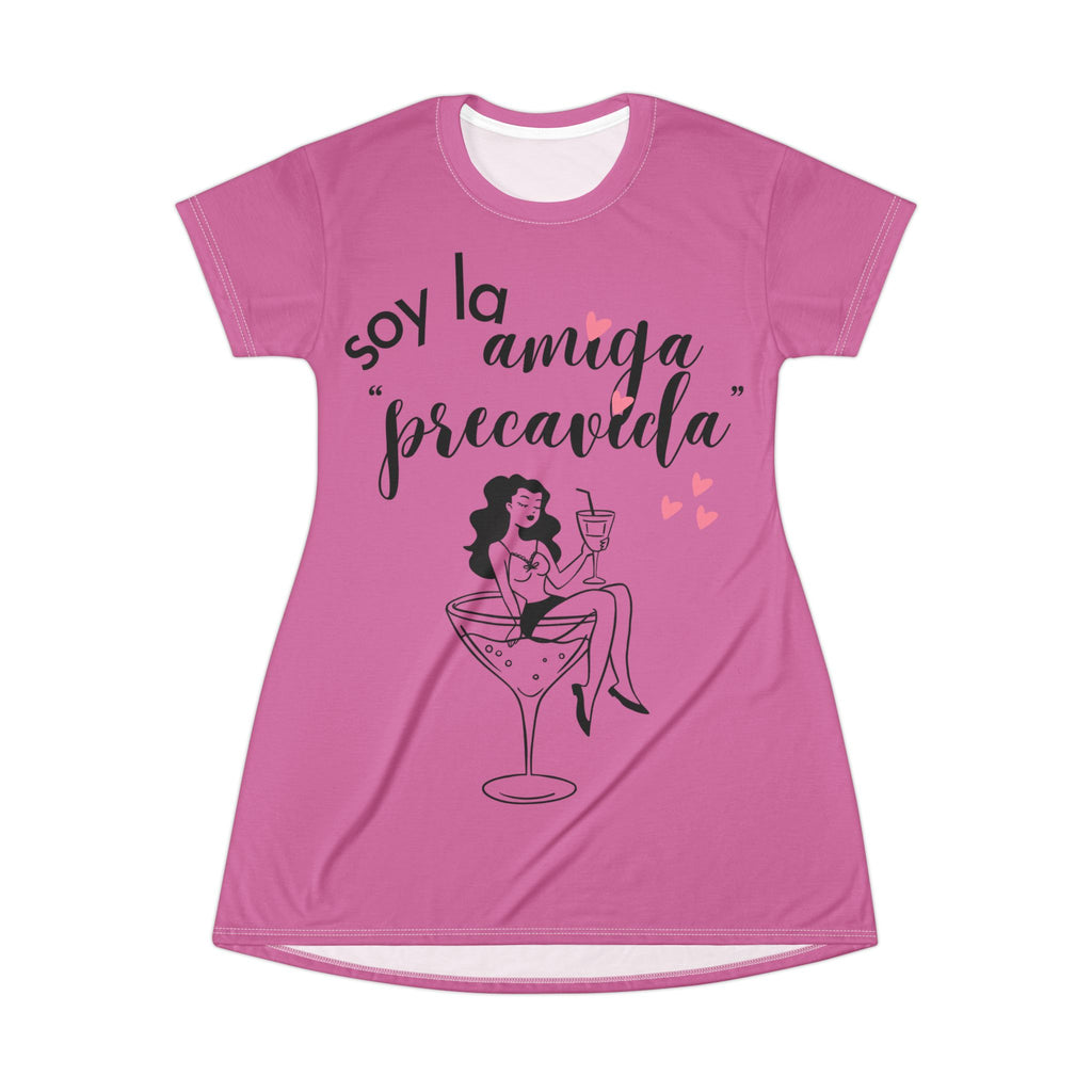 Vestido Camiseta — "Soy la Amiga Precavida" Despedida de Soltera