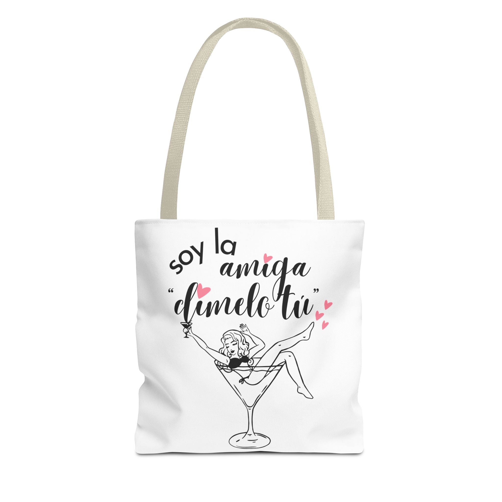Bolso Tote "Soy la Amiga, Dímelo Tú" — Despedida de Soltera