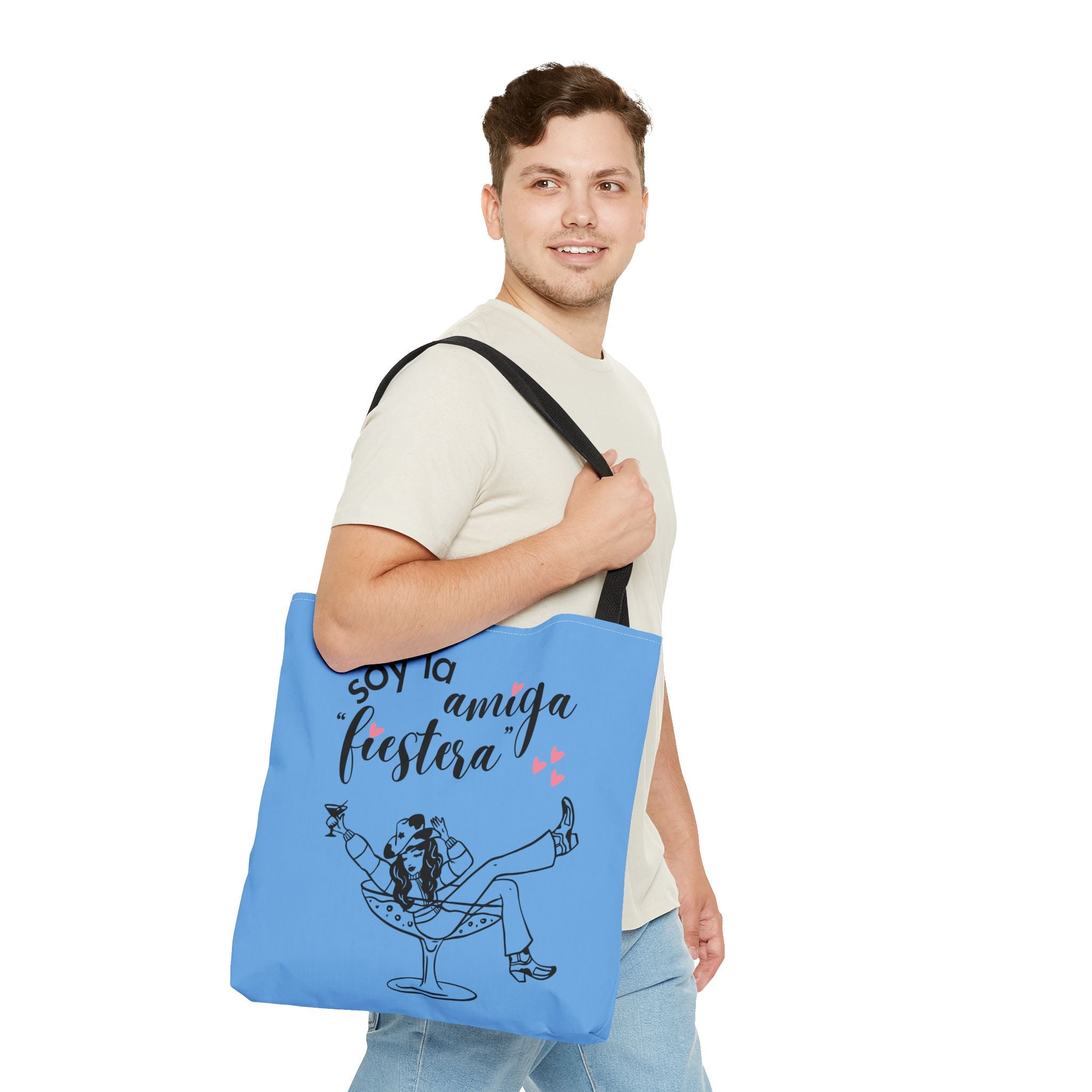 Tote Bag — “Soy la amiga fiestera” Bachelorette Party Tote / Regalos para la Novia