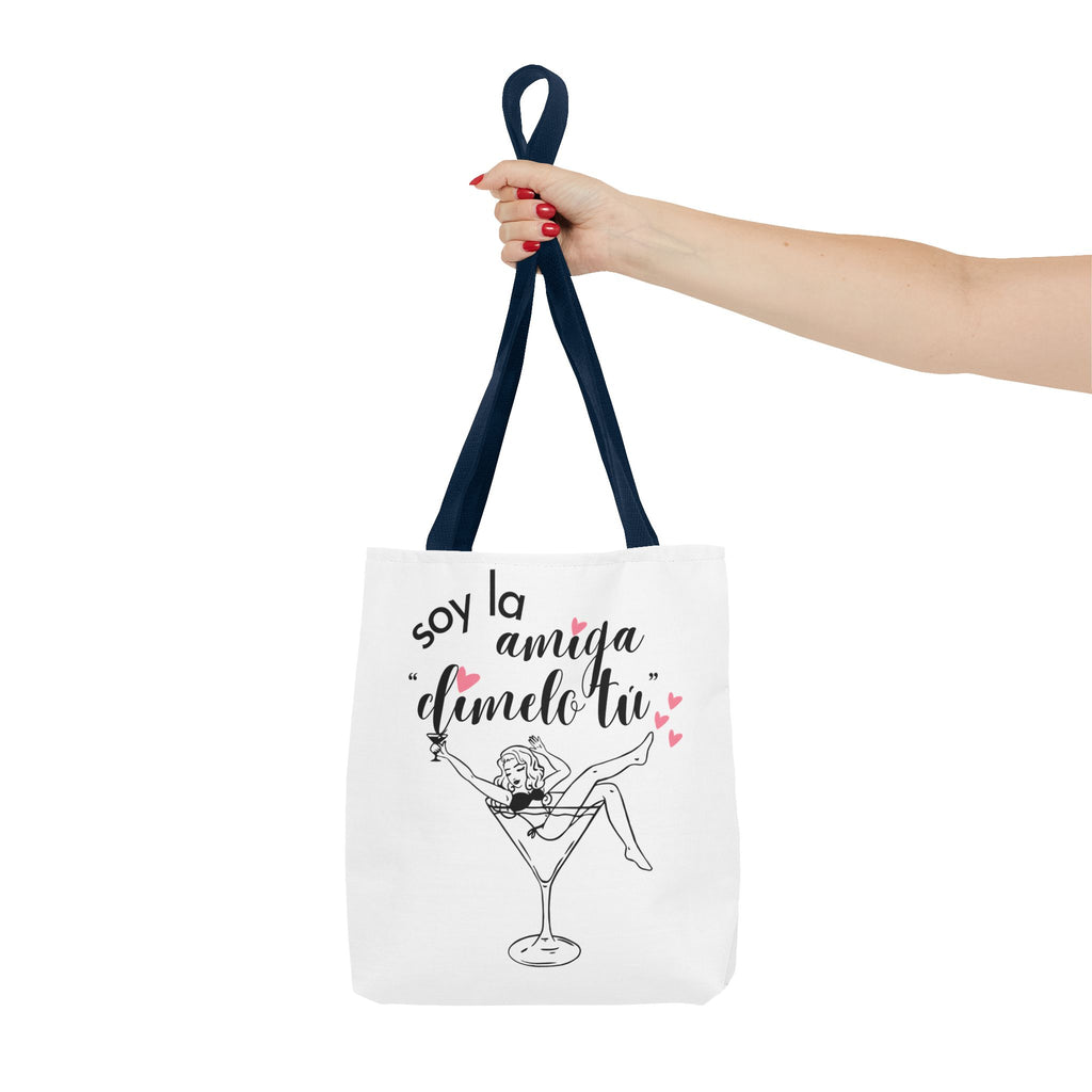 Bolso Tote "Soy la Amiga, Dímelo Tú" — Despedida de Soltera