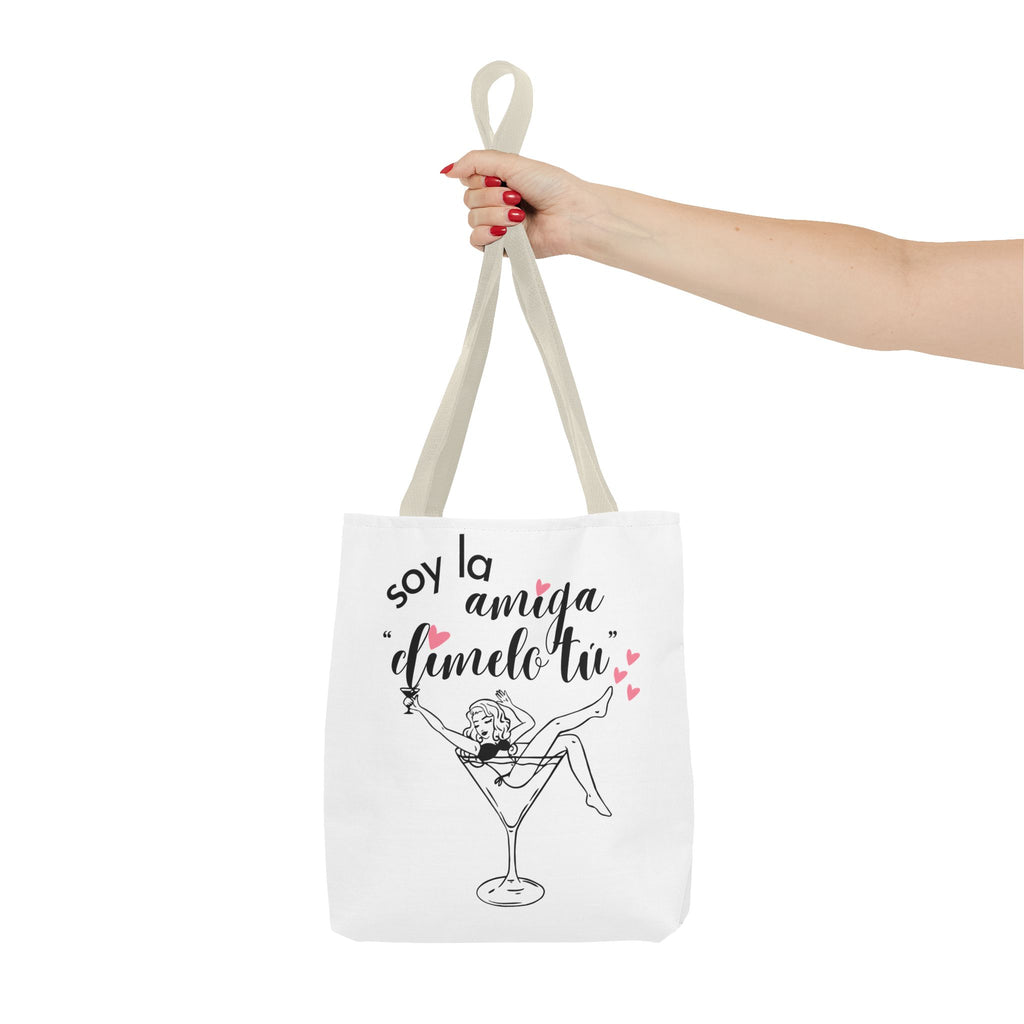Bolso Tote "Soy la Amiga, Dímelo Tú" — Despedida de Soltera