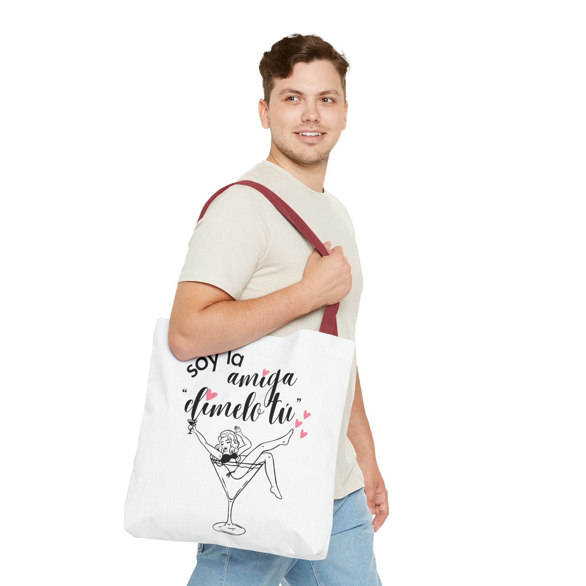 Bolso Tote "Soy la Amiga, Dímelo Tú" — Despedida de Soltera