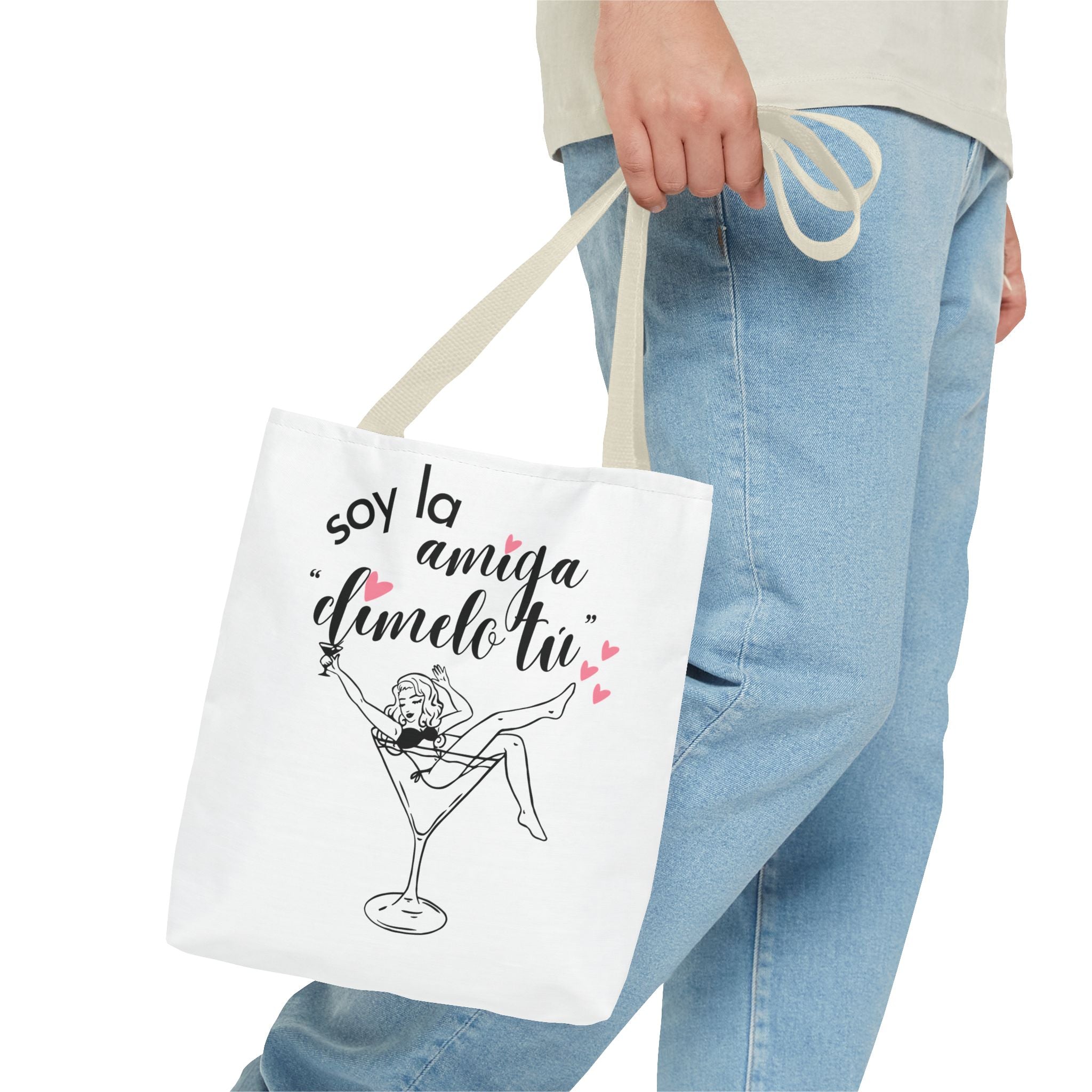 Bolso Tote "Soy la Amiga, Dímelo Tú" — Despedida de Soltera
