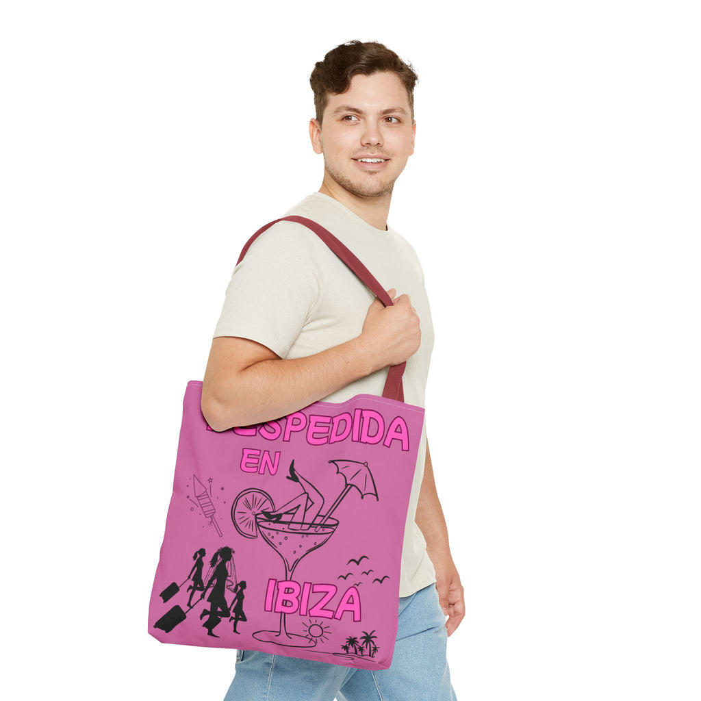 Bolso Tote "Despedida en Ibiza" Lila — Despedida de Soltera