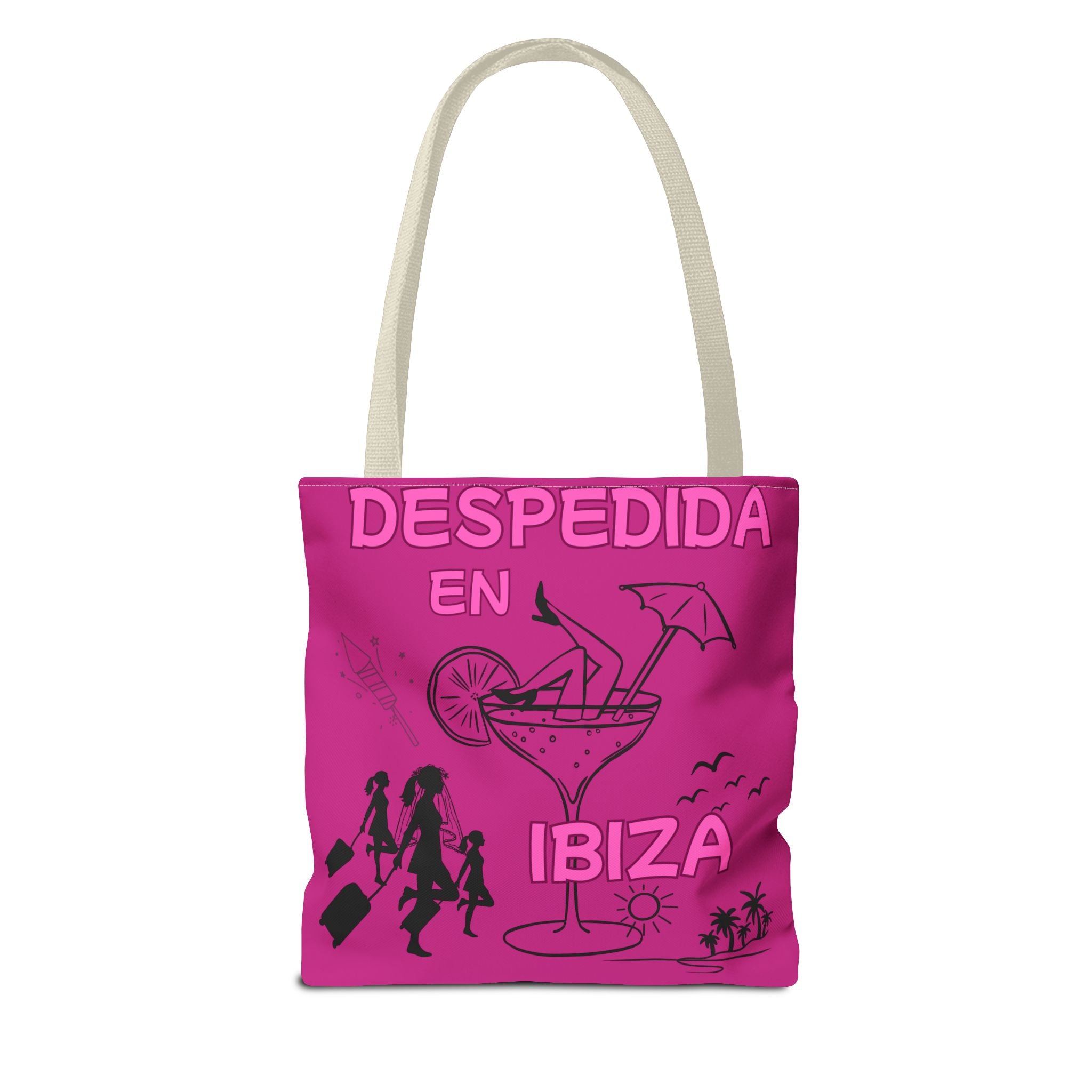 Bolso Tote "Despedida en Ibiza" Rosa — Despedida de Soltera