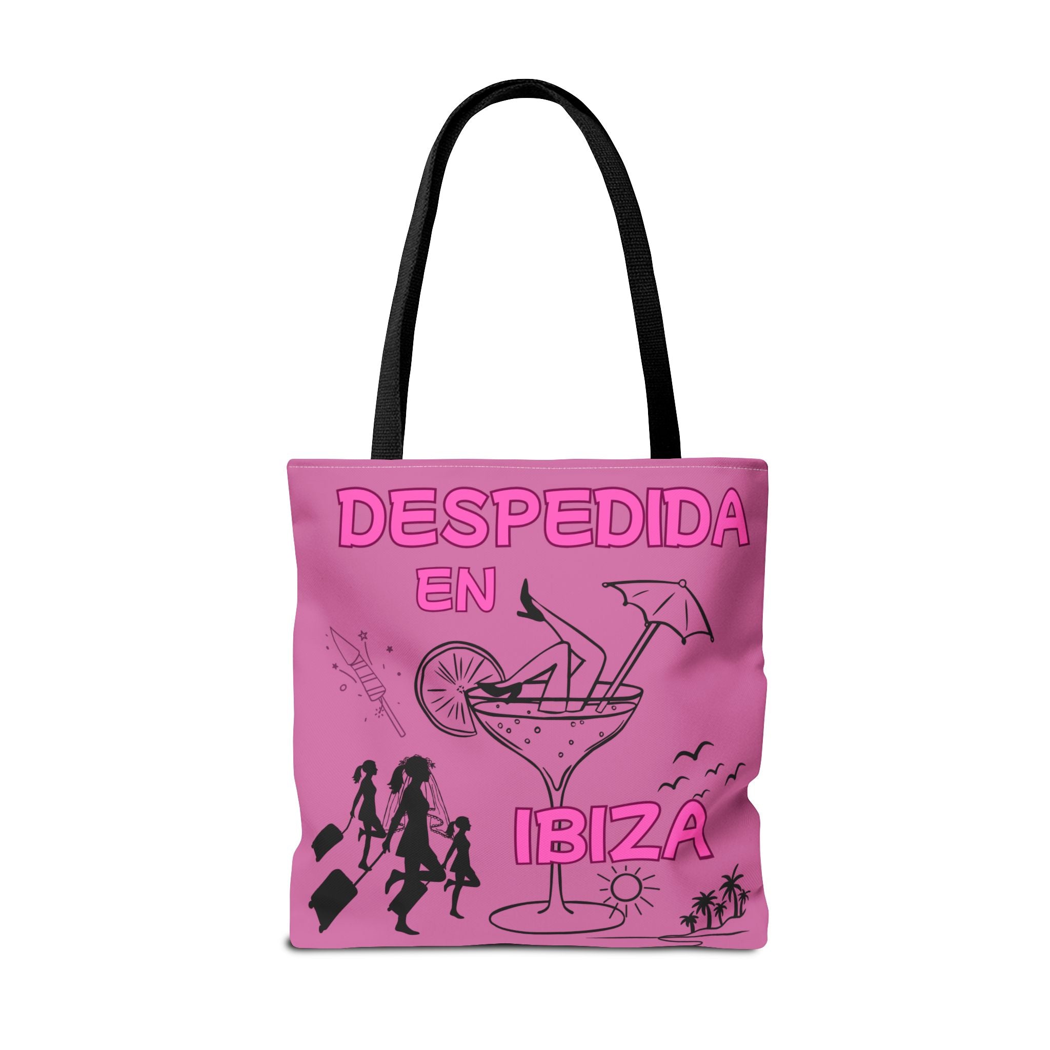 Bolso Tote "Despedida en Ibiza" Lila — Despedida de Soltera