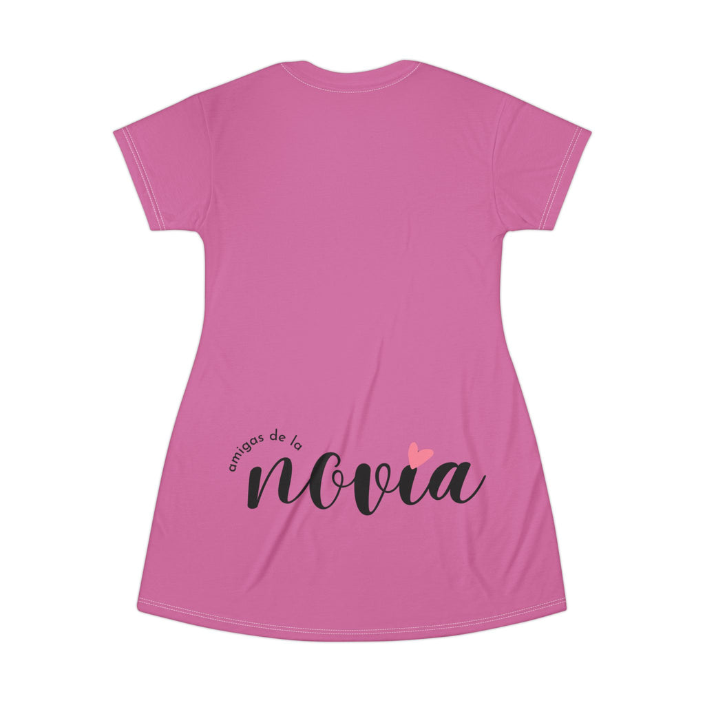 Vestido Camiseta — "Soy la Amiga Flower Power" Despedida de Soltera (Spanish Bride Tribe)