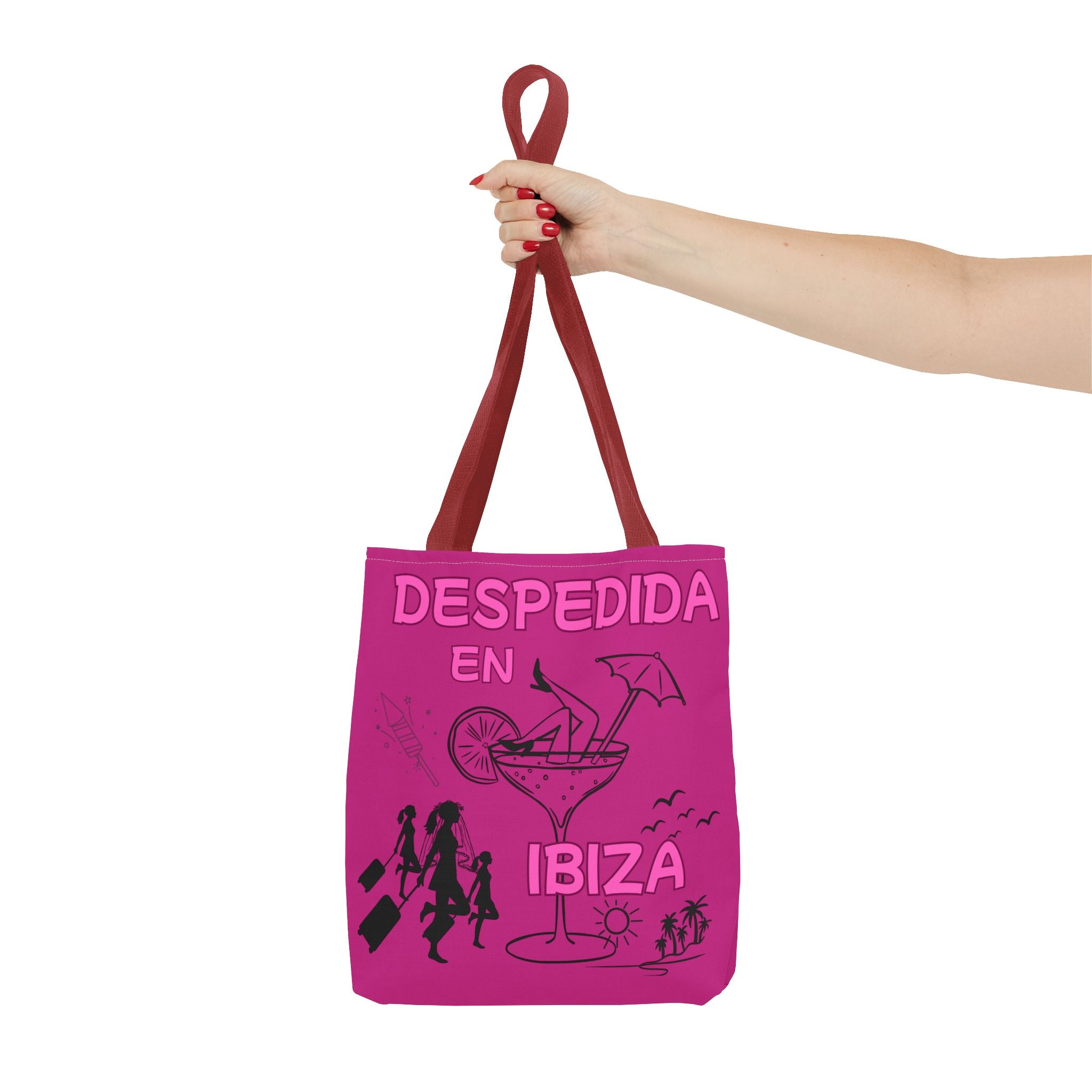 Bolso Tote "Despedida en Ibiza" Rosa — Despedida de Soltera