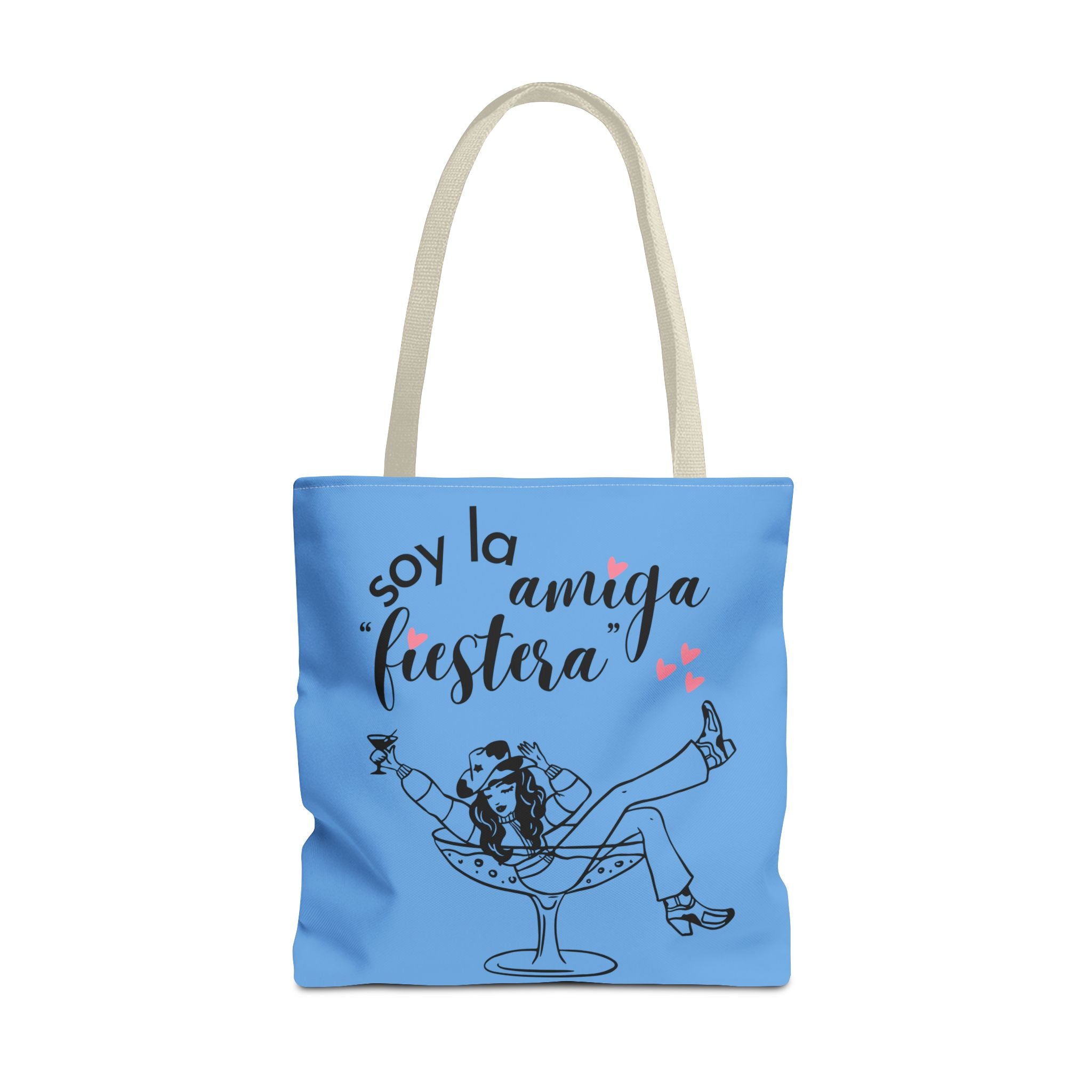 Tote Bag — “Soy la amiga fiestera” Bachelorette Party Tote / Regalos para la Novia