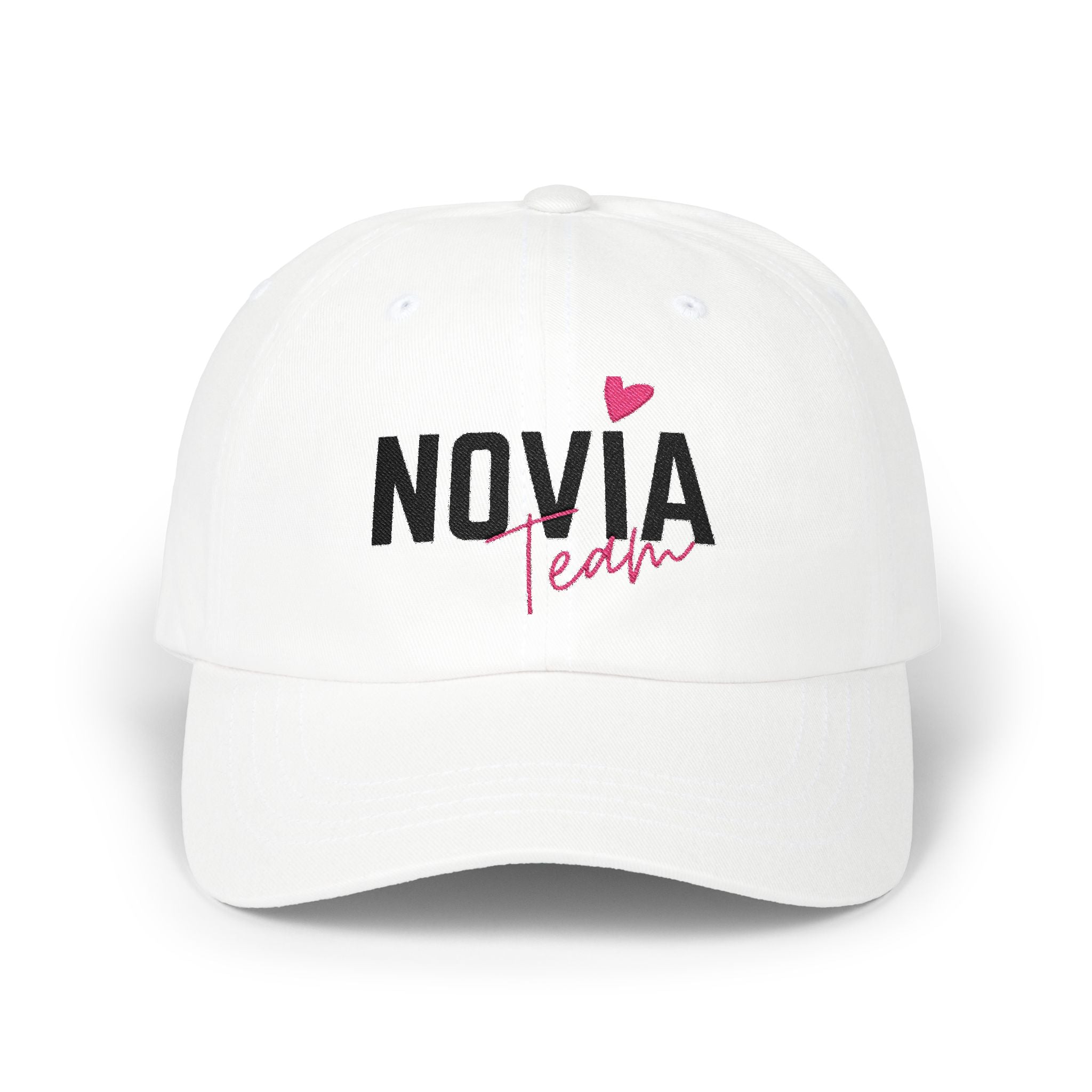 Gorra Dad Cap "Novia Team" — Despedida de Soltera