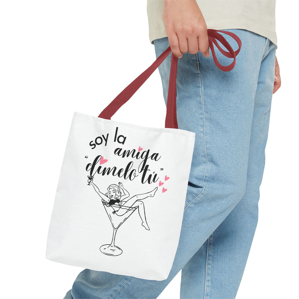 Bolso Tote "Soy la Amiga, Dímelo Tú" — Despedida de Soltera