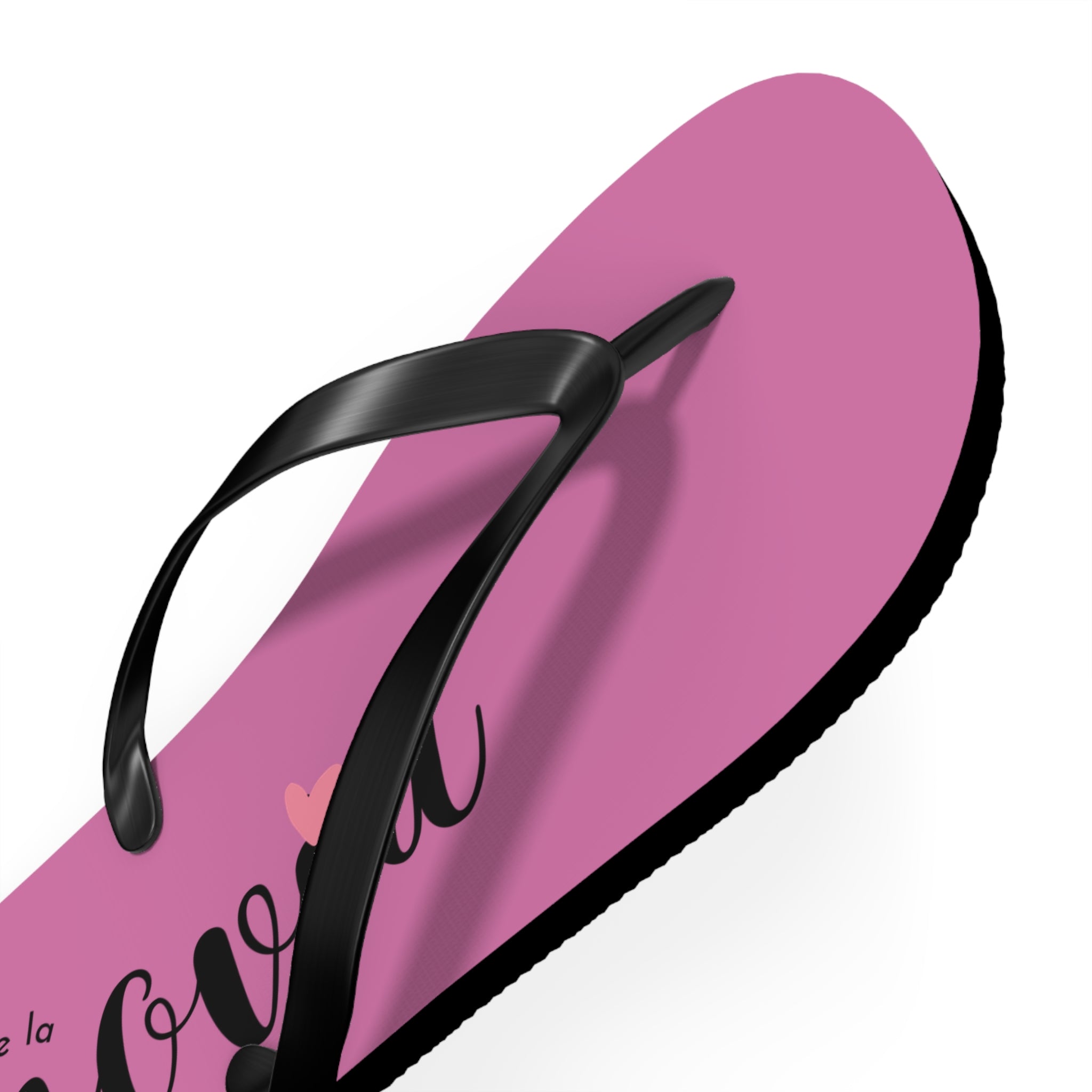 Chanclas Rosas Personalizadas ‘Megan’ — Sandalias de Playa con Nombre