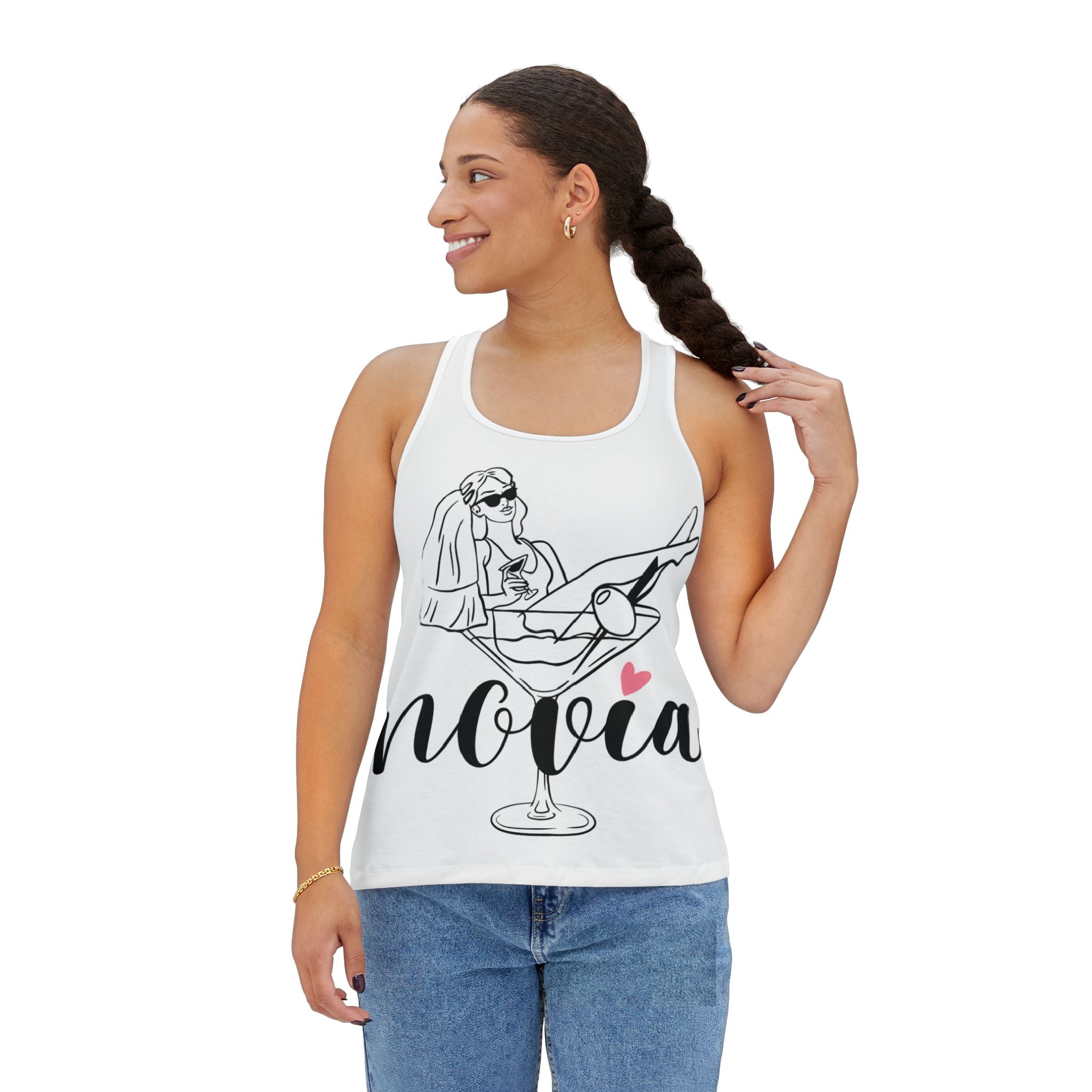 Camiseta de Tirantes — "Futura Novia" Despedida de Soltera (Novia Team)