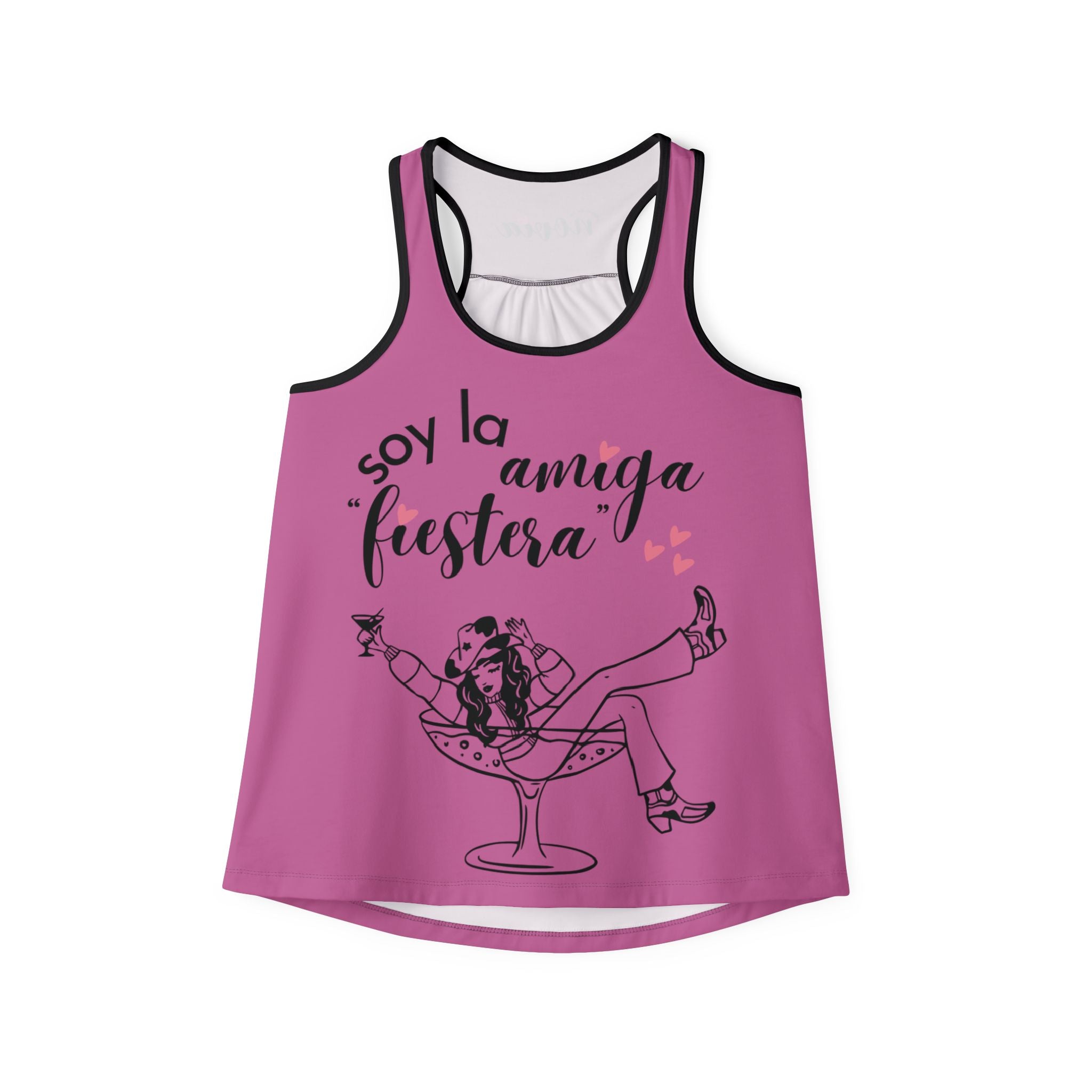 Camiseta de Tirantes — "Soy la Amiga Fiestera" Despedida de Soltera (Amiga de la Novia)