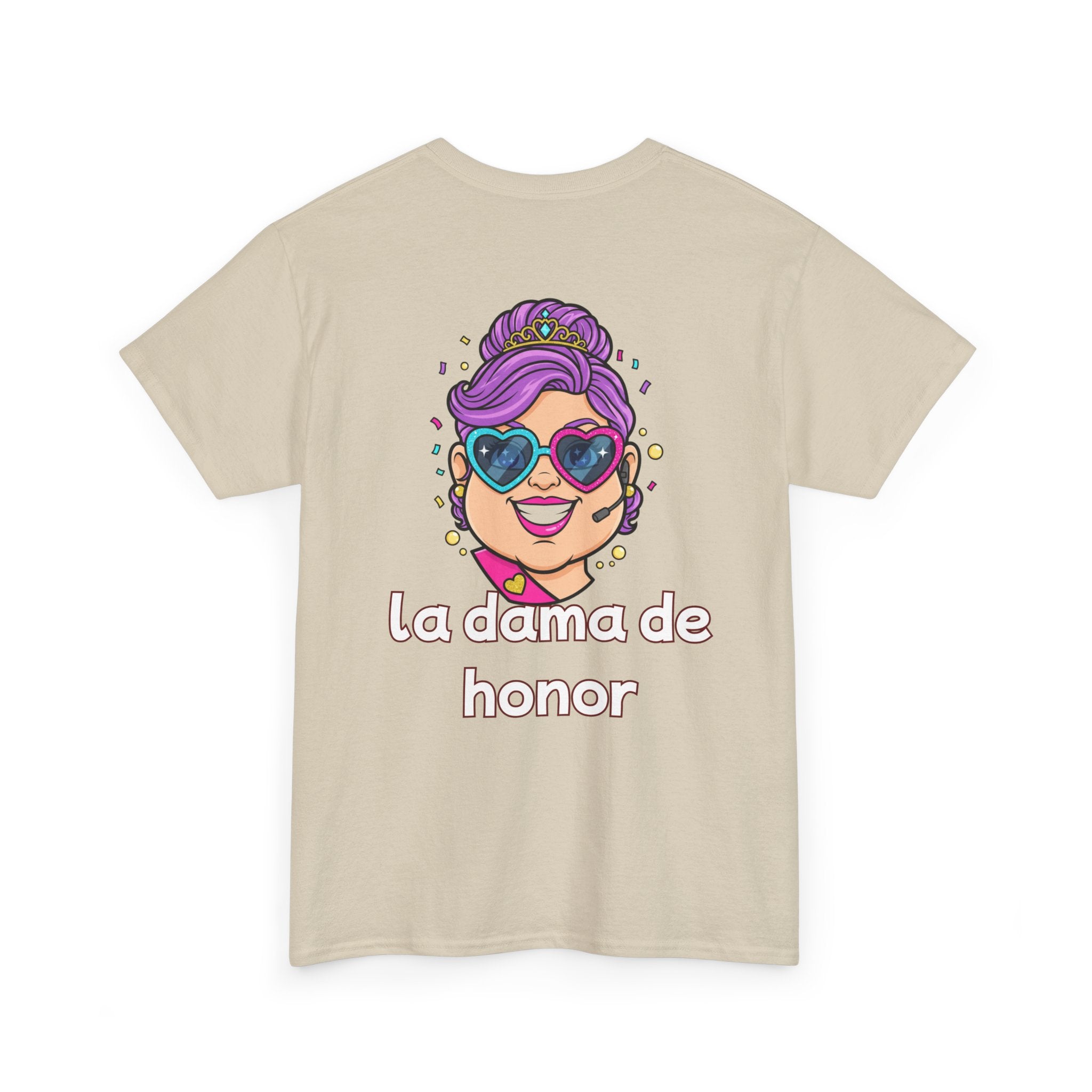 T‑Shirt — ¿Quién soy? / La dama de honor Bridesmaid Graphic Tee