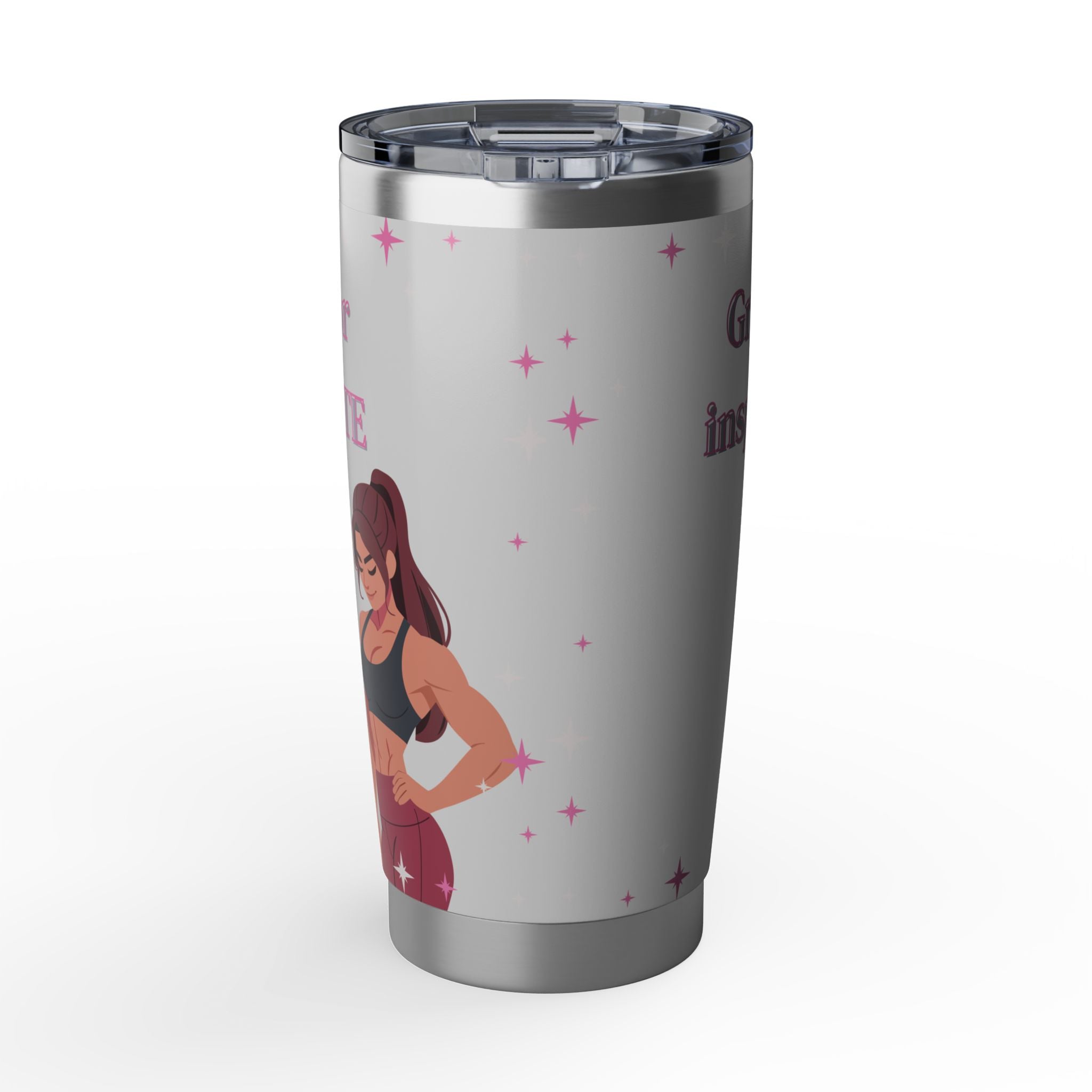 Termo Mamá · ¡Qué Fuerte! 20oz