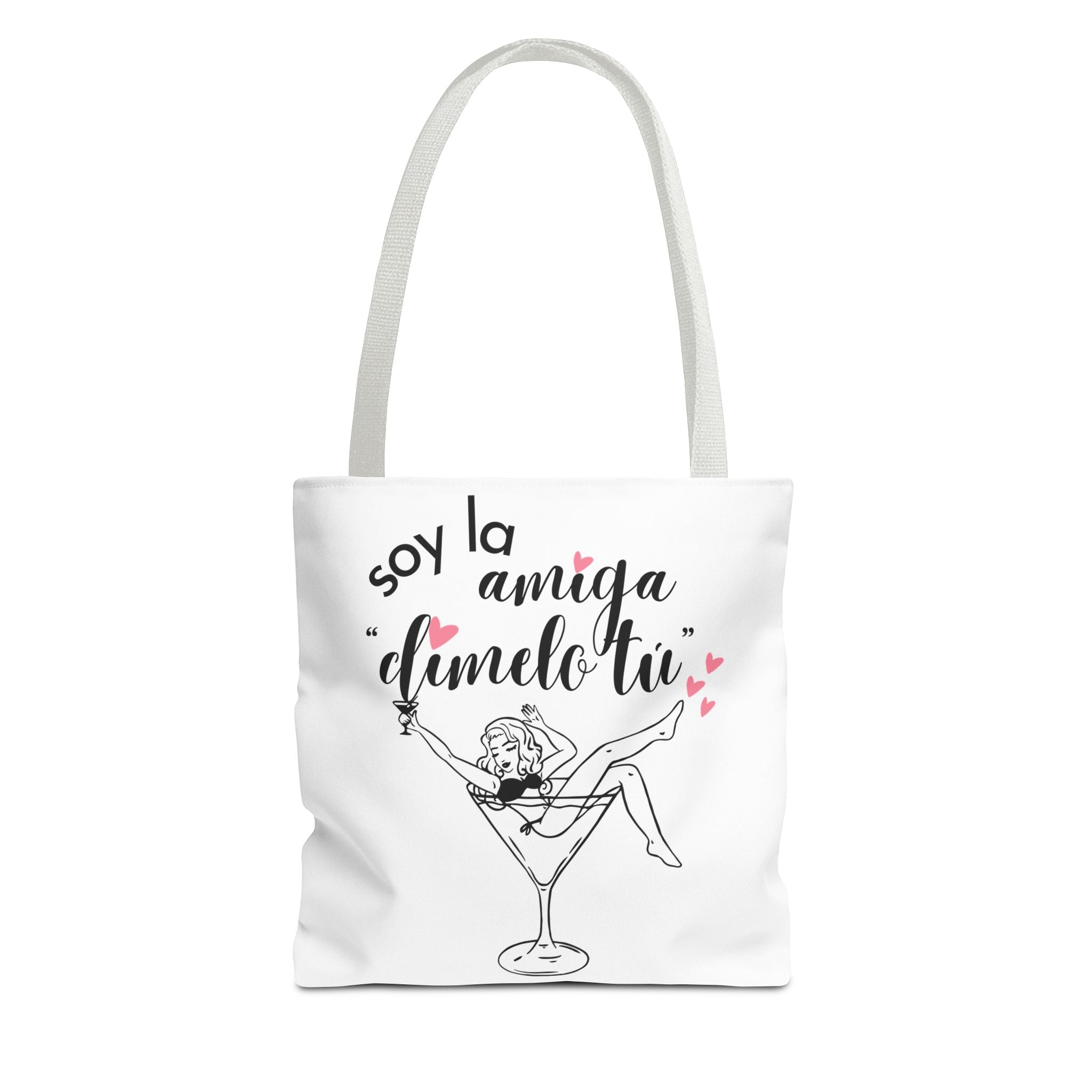 Bolso Tote "Soy la Amiga, Dímelo Tú" — Despedida de Soltera