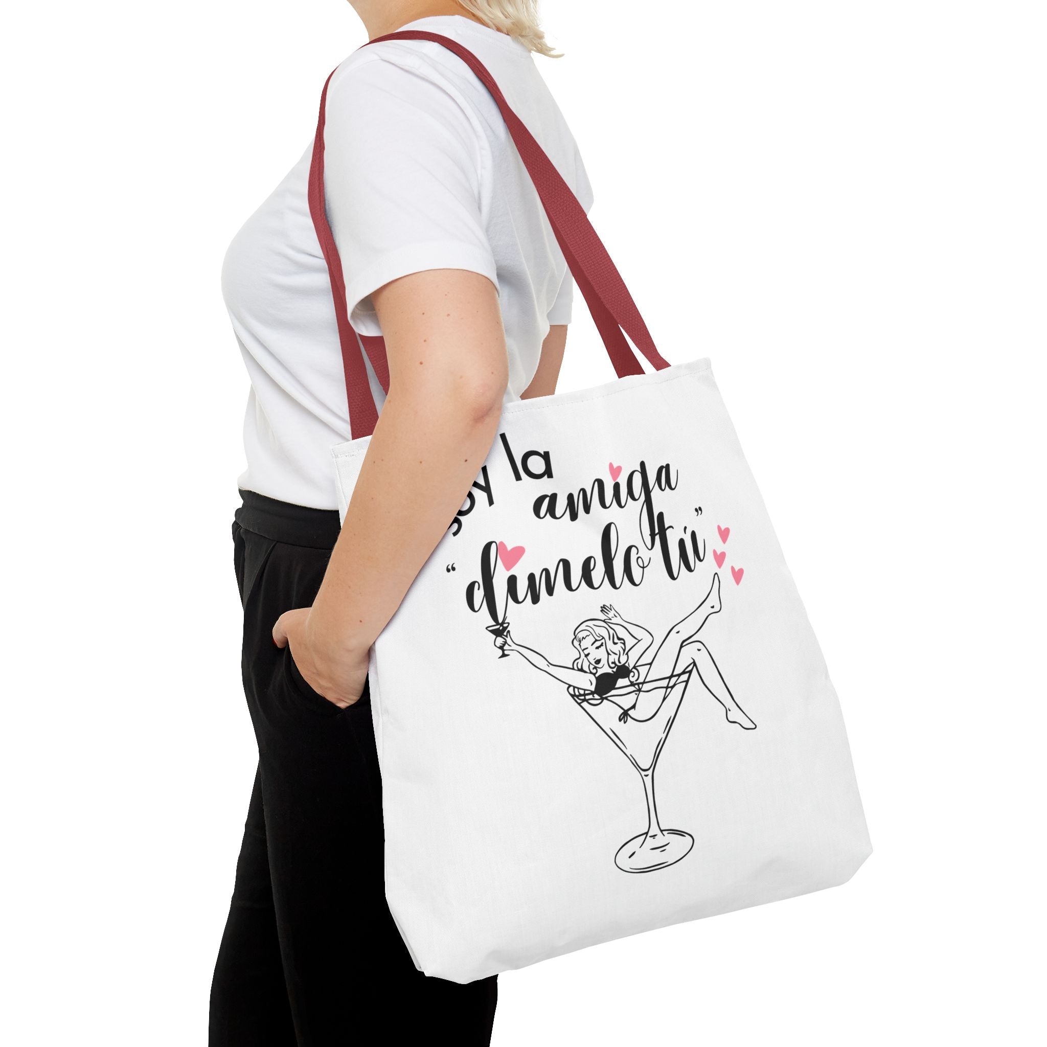 Bolso Tote "Soy la Amiga, Dímelo Tú" — Despedida de Soltera