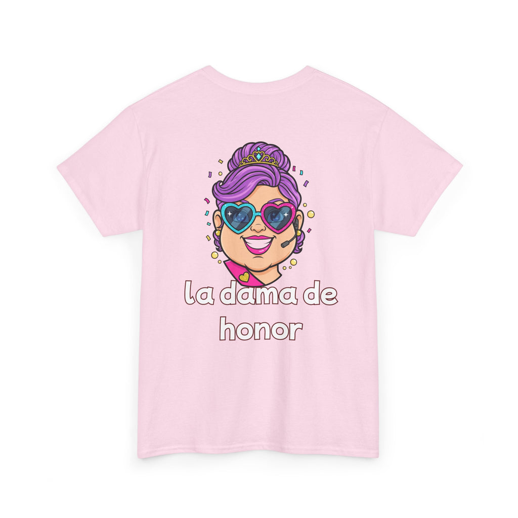 T‑Shirt — ¿Quién soy? / La dama de honor Bridesmaid Graphic Tee