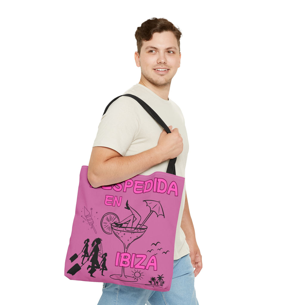 Bolso Tote "Despedida en Ibiza" Lila — Despedida de Soltera