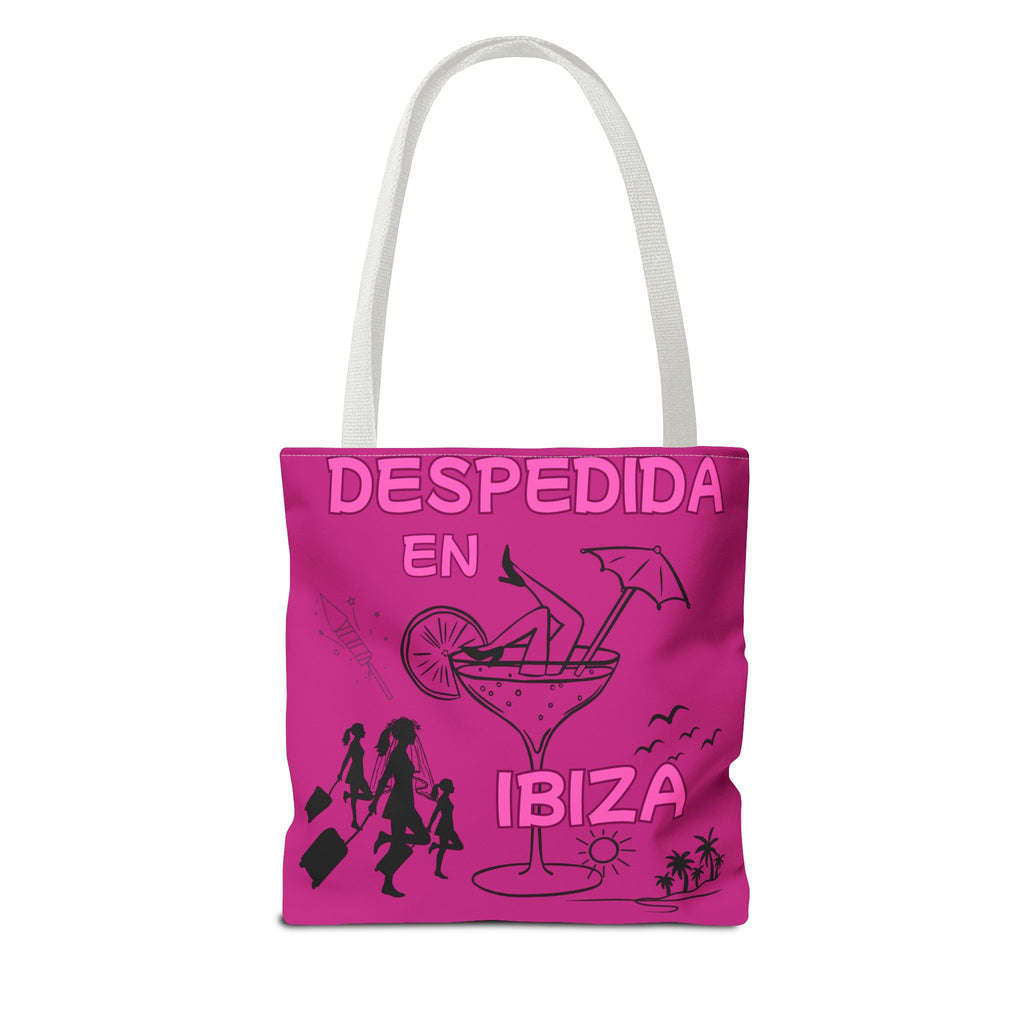 Bolso Tote "Despedida en Ibiza" Rosa — Despedida de Soltera