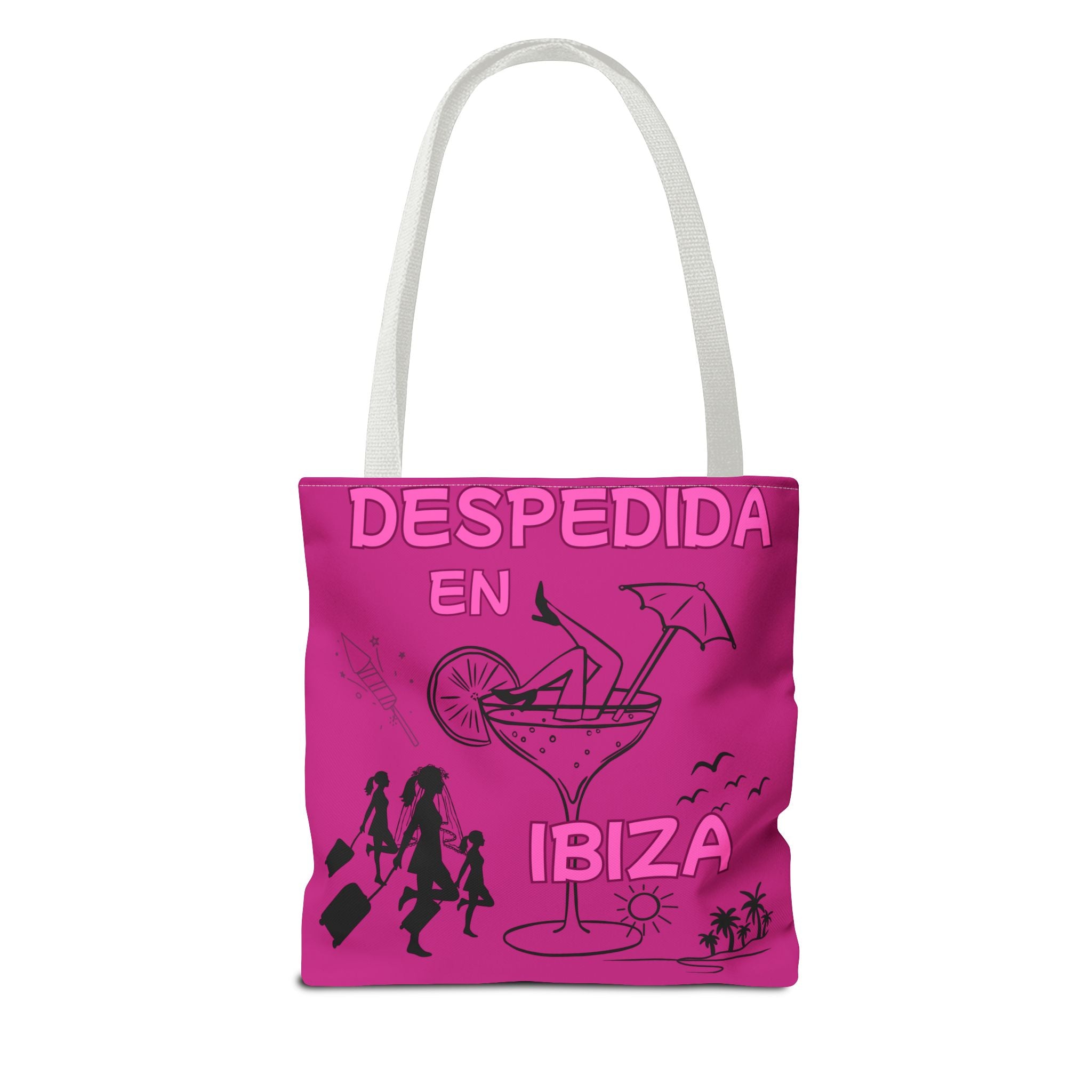Bolso Tote "Despedida en Ibiza" Rosa — Despedida de Soltera