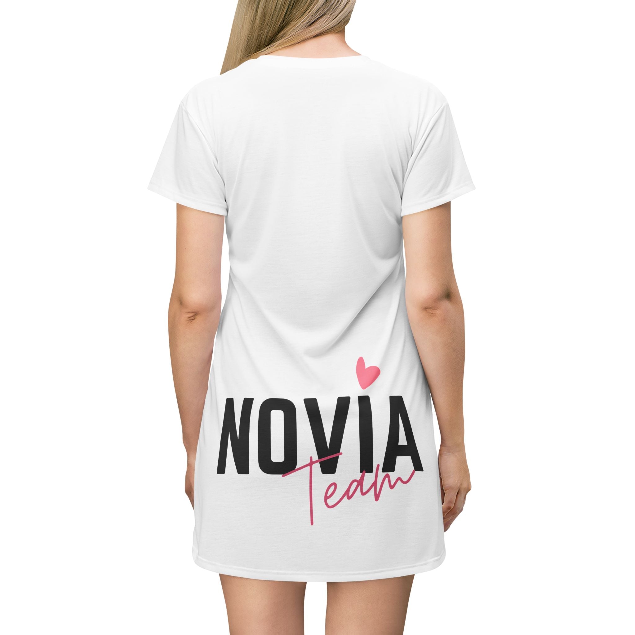 Vestido Camiseta — "Soy la Novia" Despedida de Soltera (Novia Team)