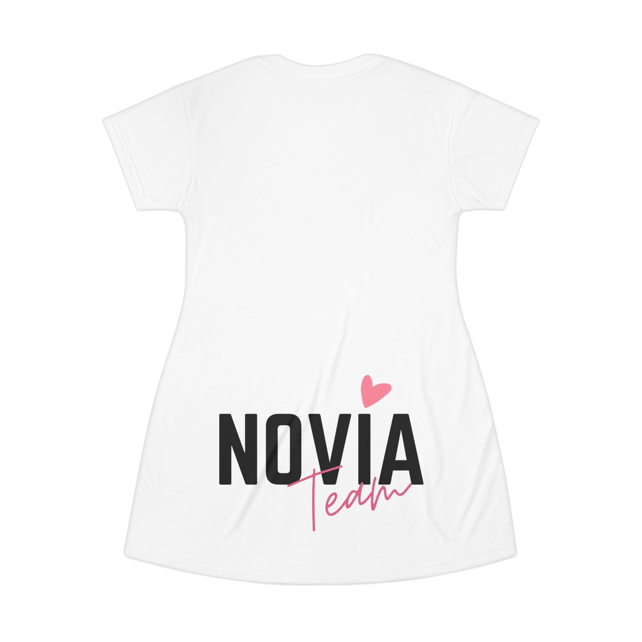 Vestido Camiseta — "Soy la Novia" Despedida de Soltera (Novia Team)
