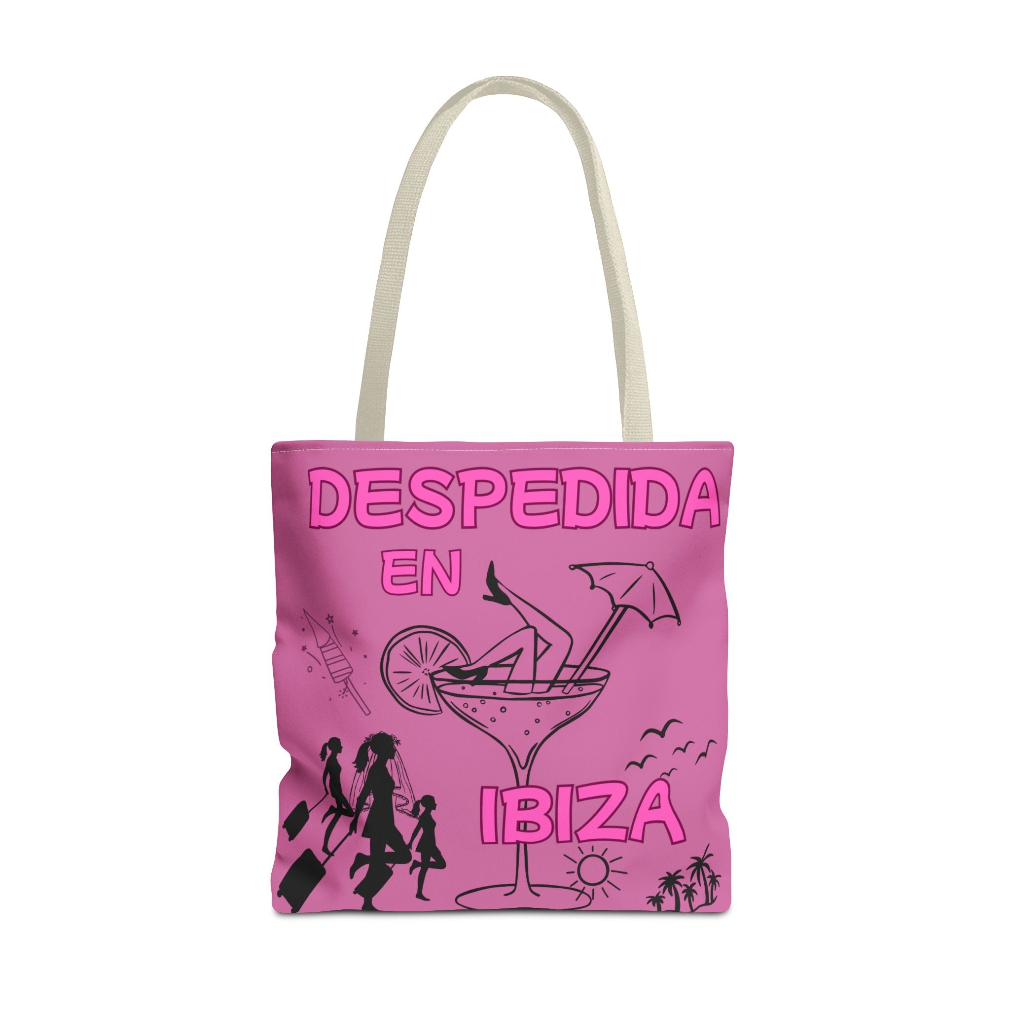 Bolso Tote "Despedida en Ibiza" Lila — Despedida de Soltera