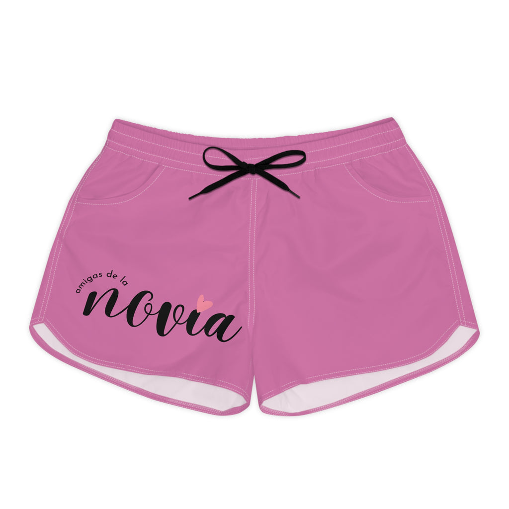 Women's Nova Pink Casual Shorts – 'Amigas de la Nova' Lounge & Sleepwear