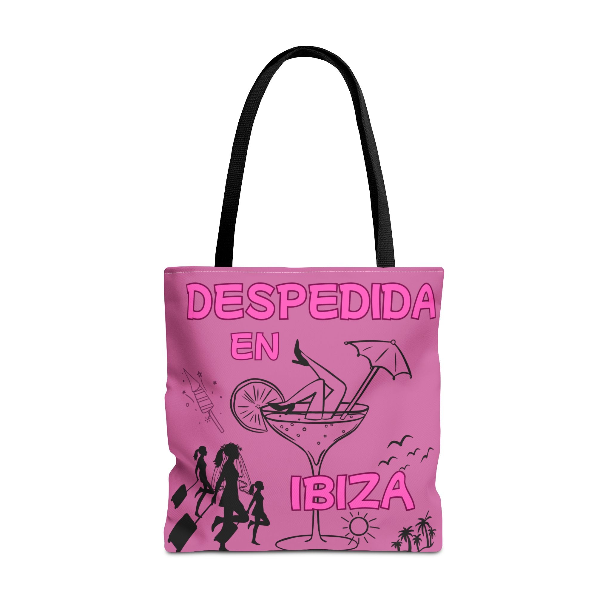 Bolso Tote "Despedida en Ibiza" Lila — Despedida de Soltera