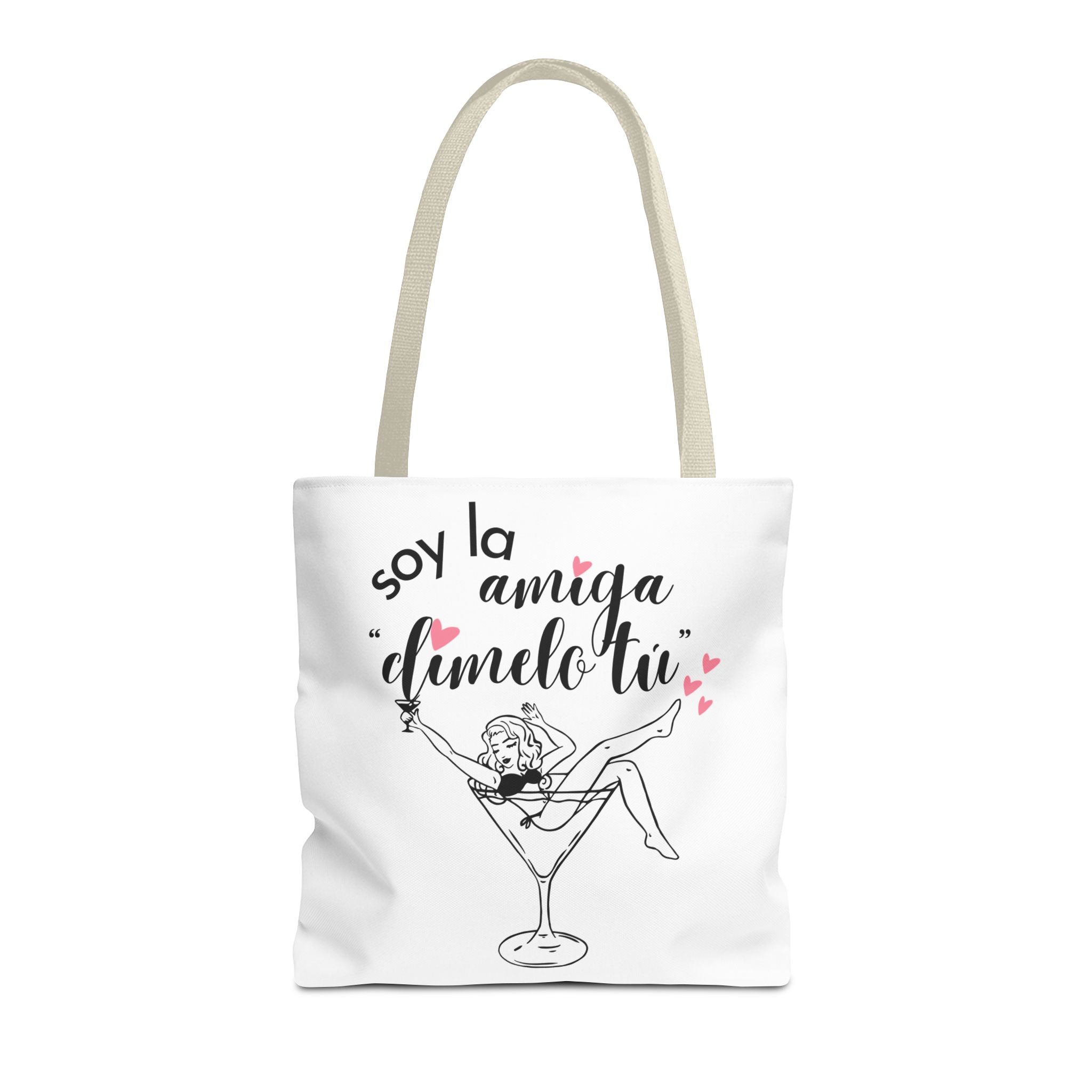 Bolso Tote "Soy la Amiga, Dímelo Tú" — Despedida de Soltera